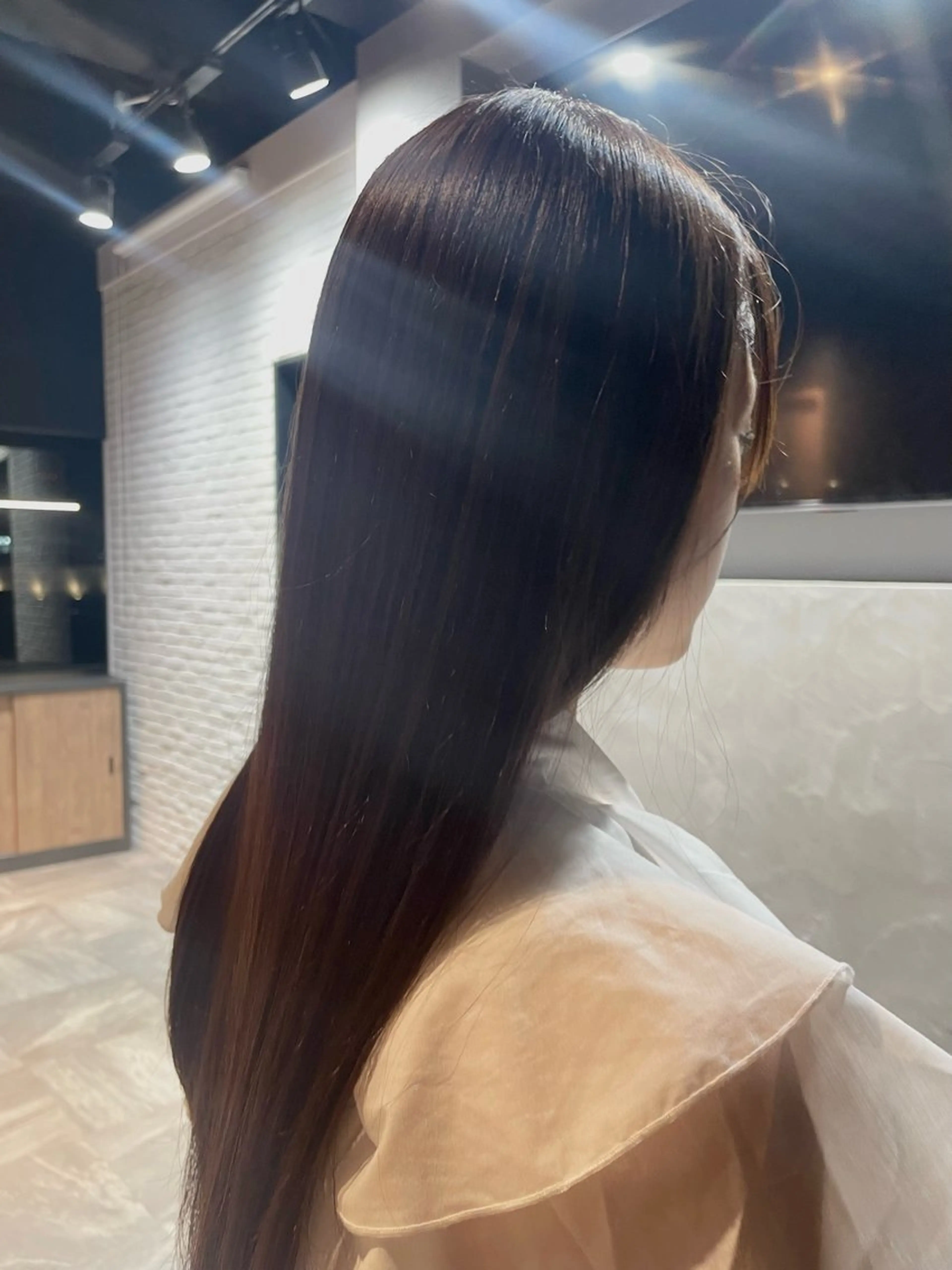 ロング カラー 🎈ブリーチなし暖色 カラー/レッド/ゆいのヘアスタイル