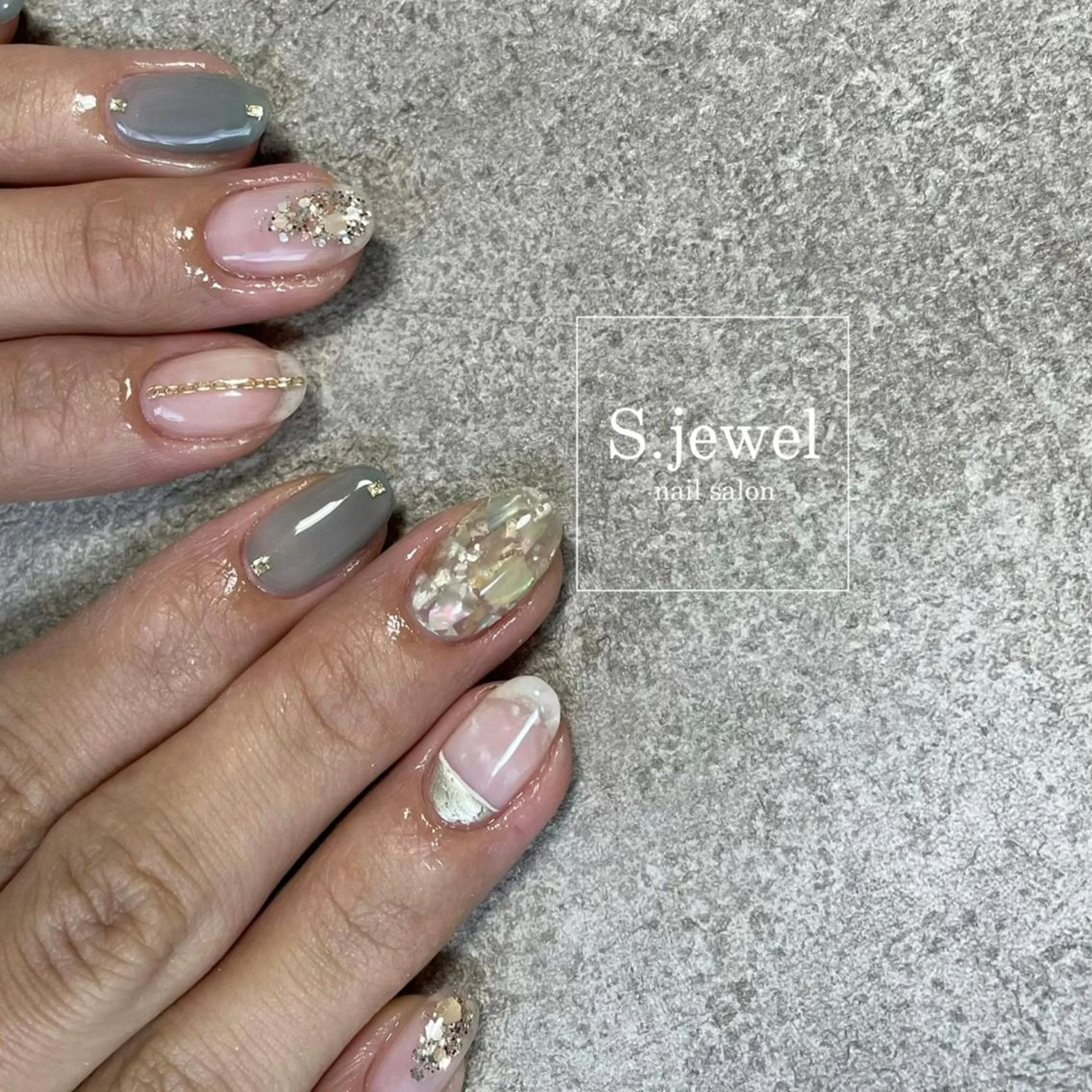 ネイル S♡JEWEL所属・S. JEWELのネイルデザイン