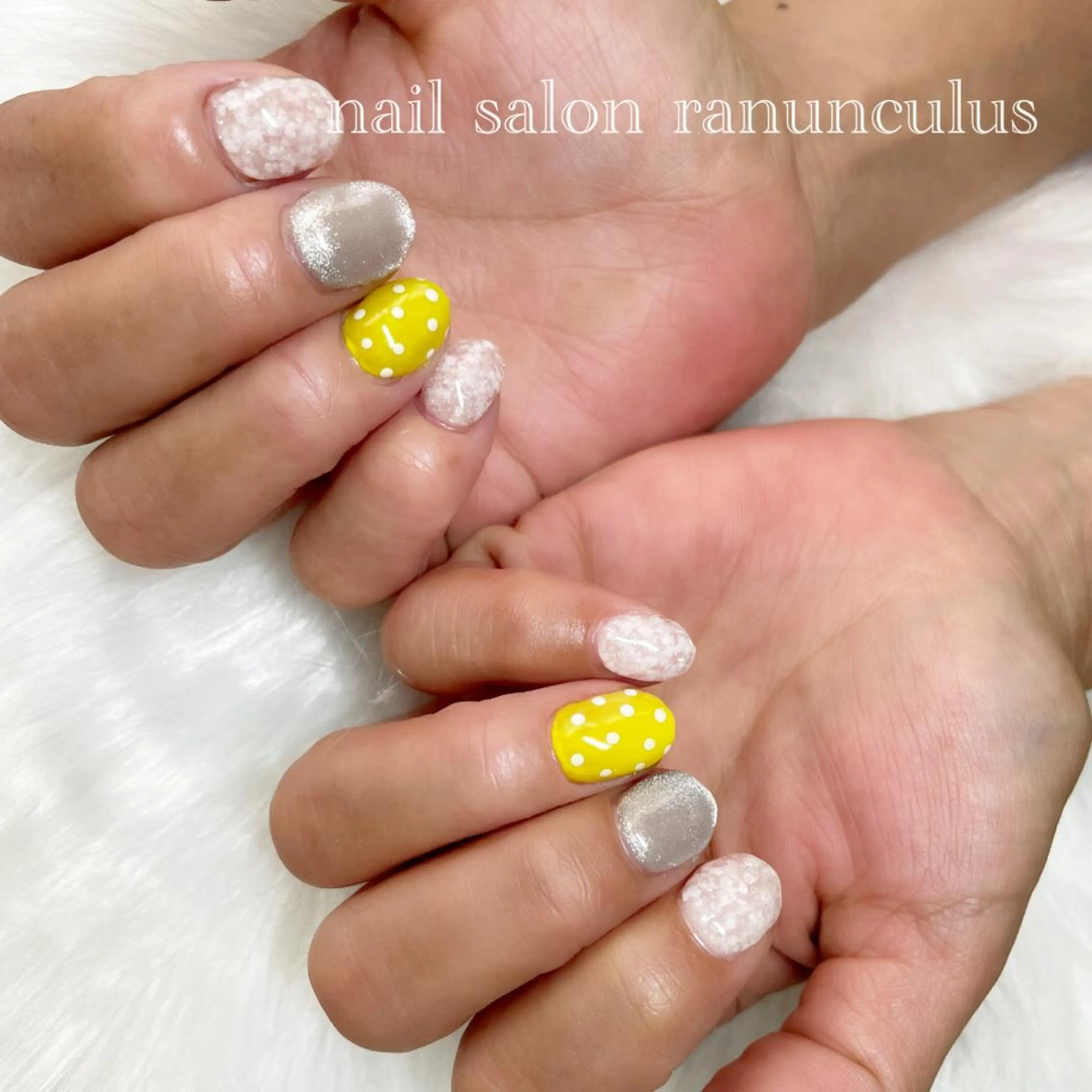 ネイル ハンドネイル nailsalon ranunculusのネイルデザイン