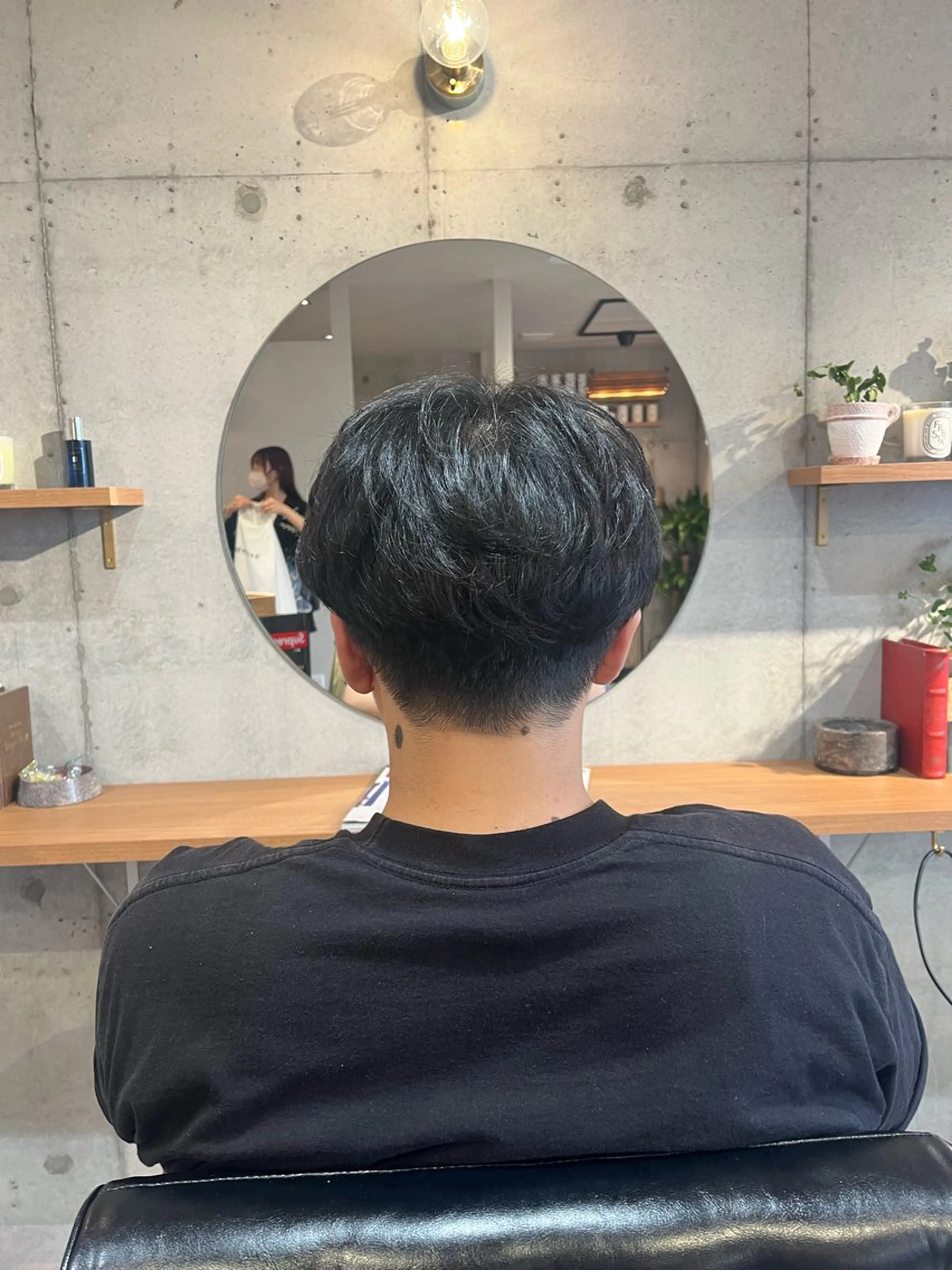 ショート メンズ Lamp所属・🌀メンズパーマ🌀 🐏丸山祐宇🐏のヘアスタイル