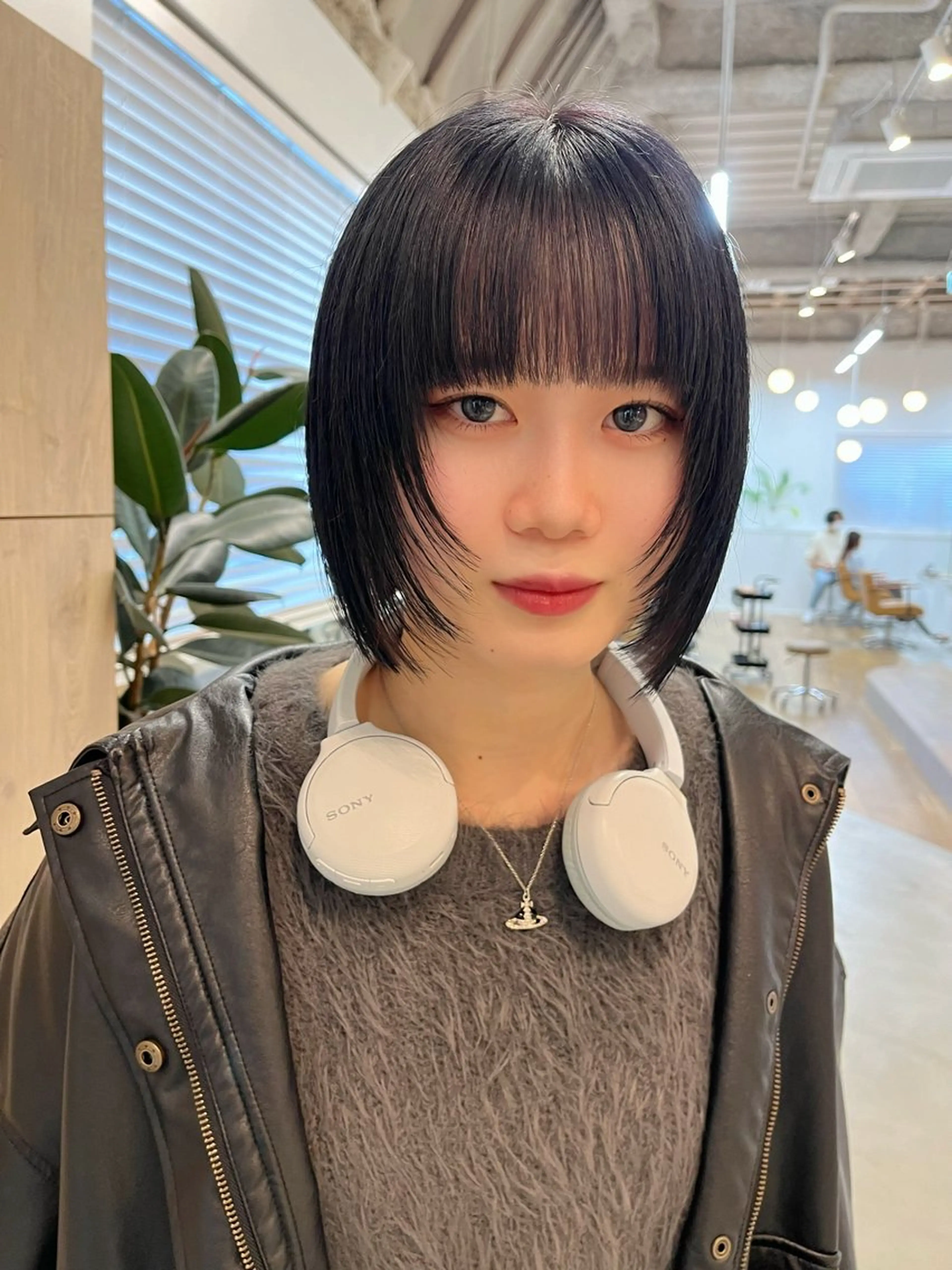 ショート カット ヘアカラー トリートメント marino/ カラー/顔周りカットのヘアスタイル