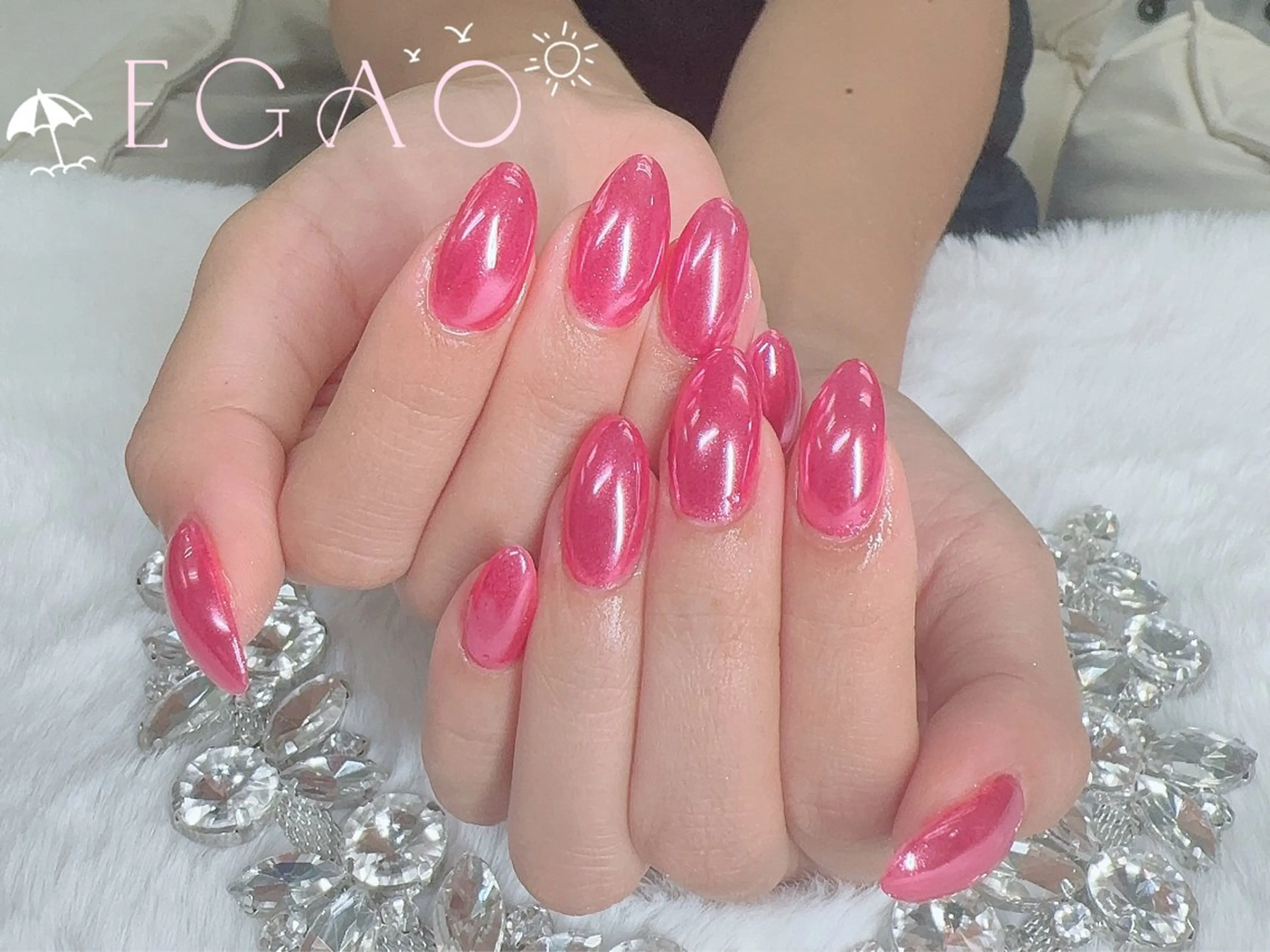 ネイル アートネイル フットネイル フレンチネイル ジェルネイル グラデーション ハンドネイル Egao Nail Salonのネイルデザイン