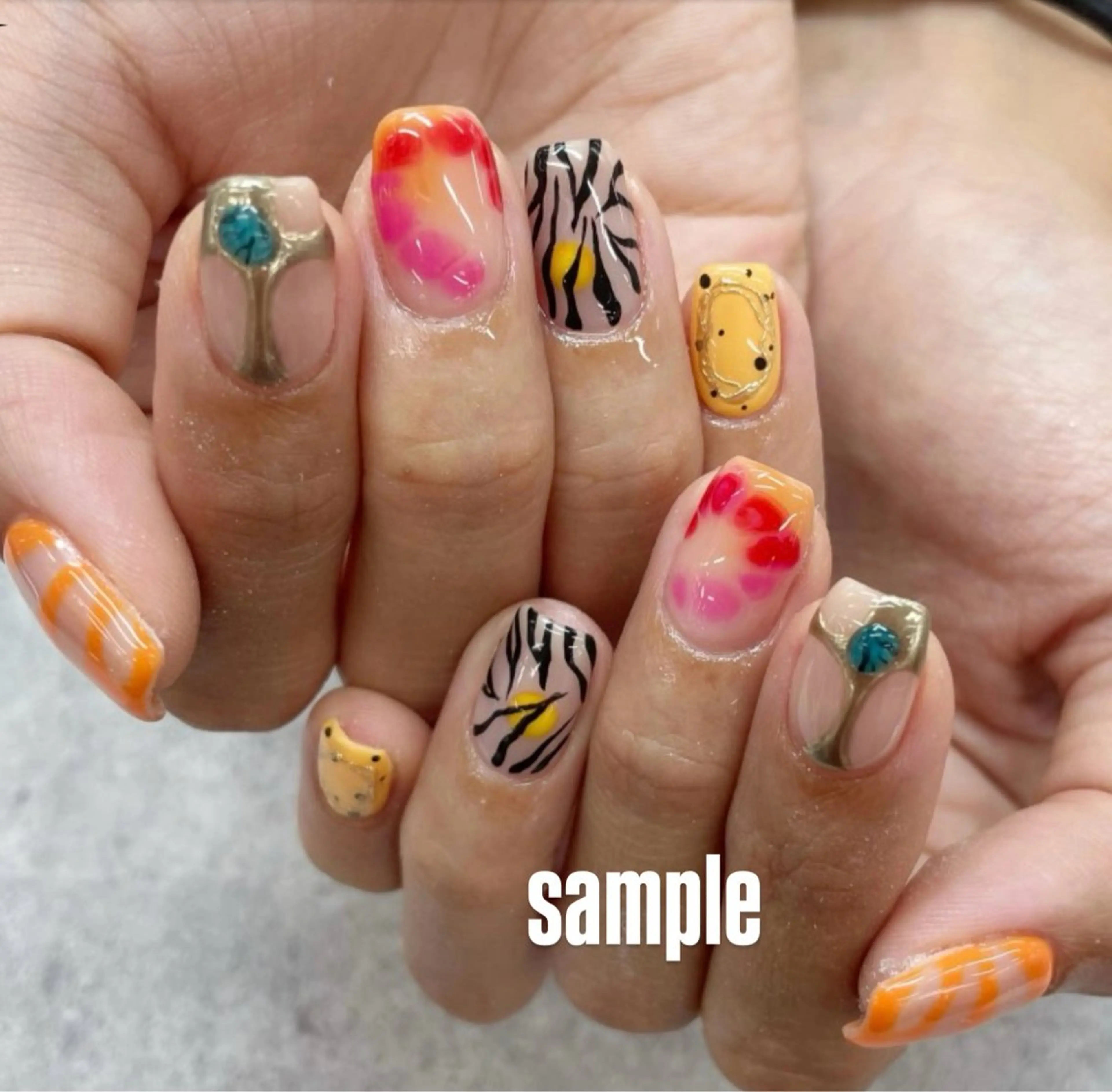 ネイル MAXKELLY KANNAのネイルデザイン