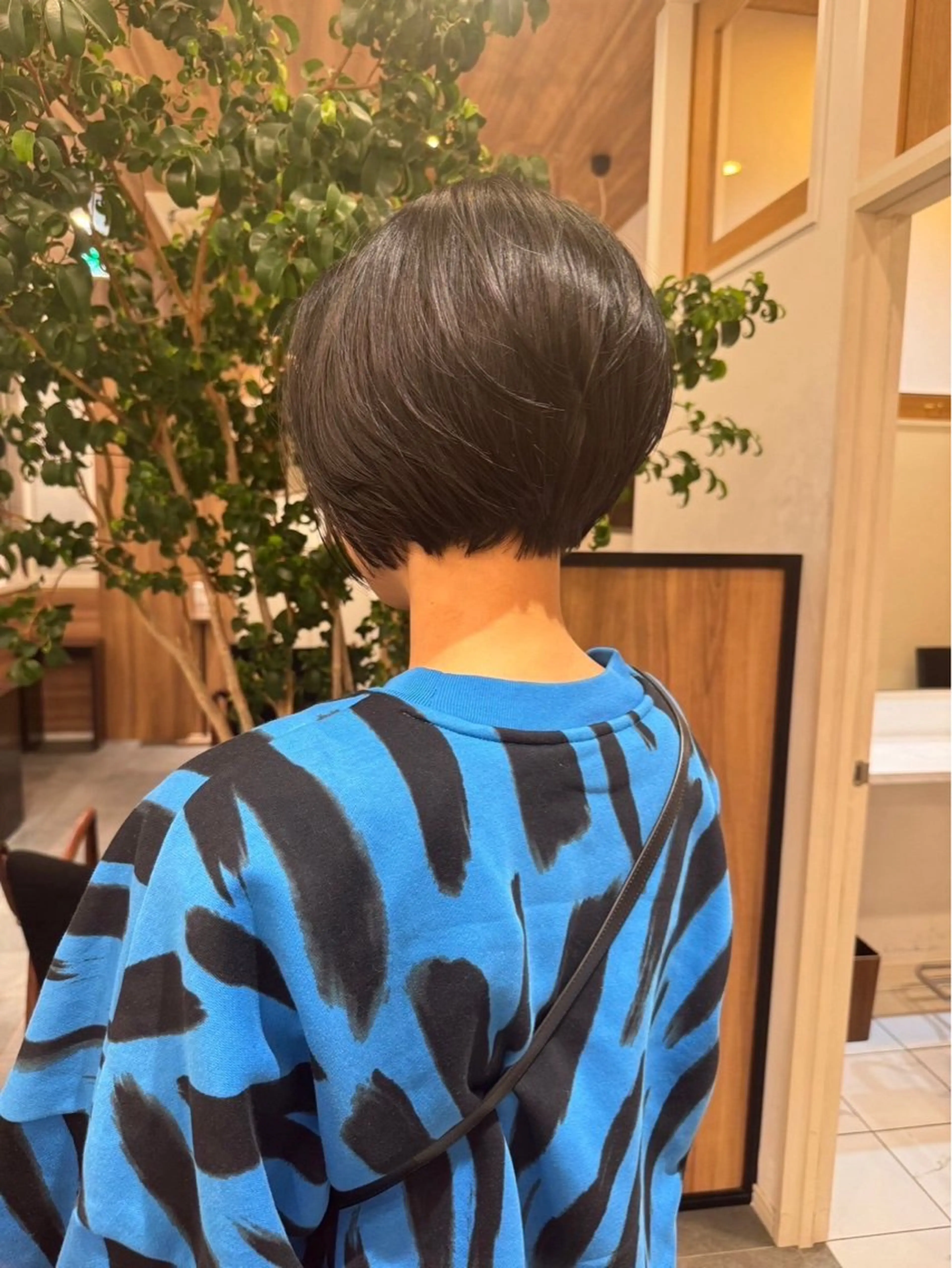 ショート カラー ヘアアレンジ 石川 幸呼のヘアスタイル