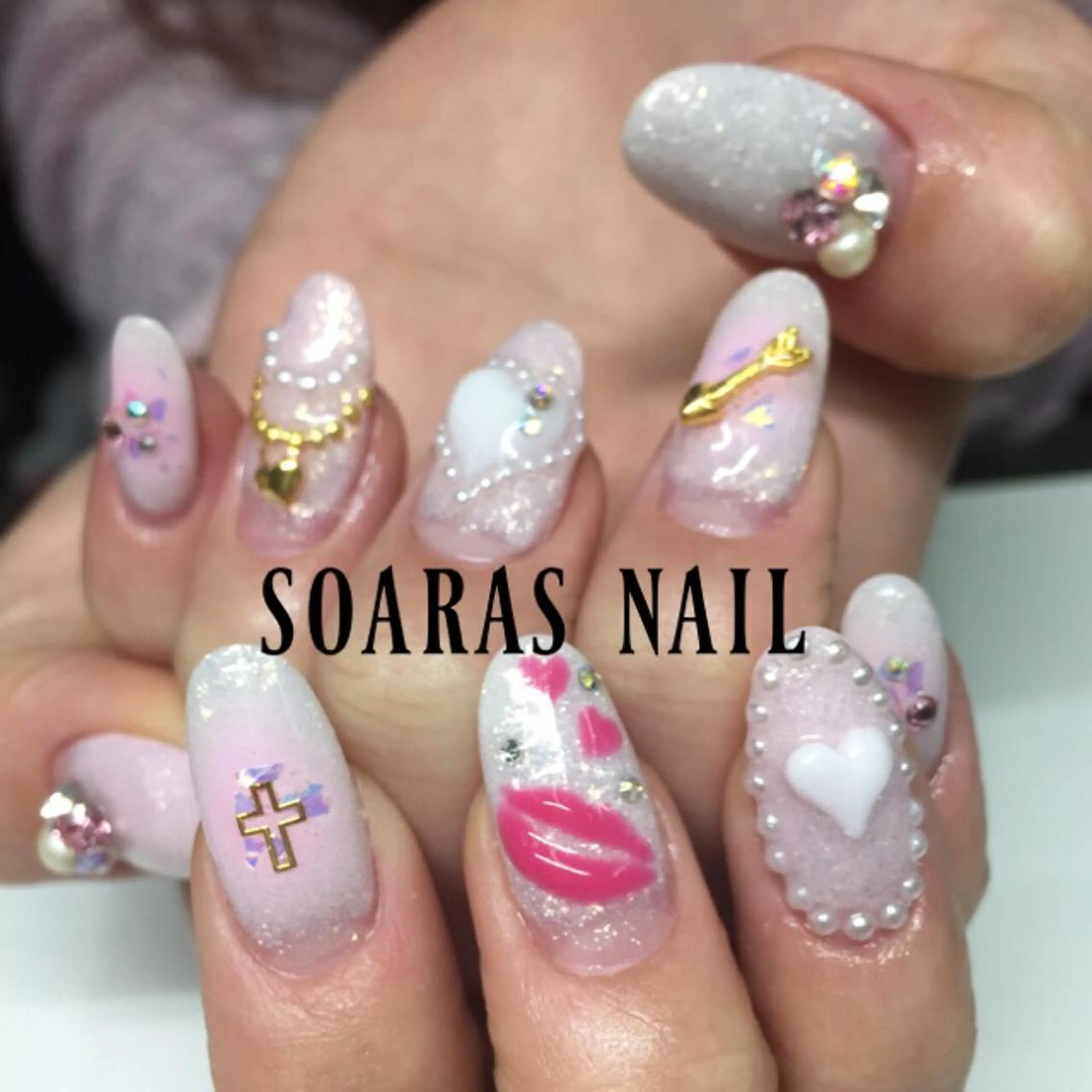 ネイル スカルプネイル soaras nailのネイルデザイン