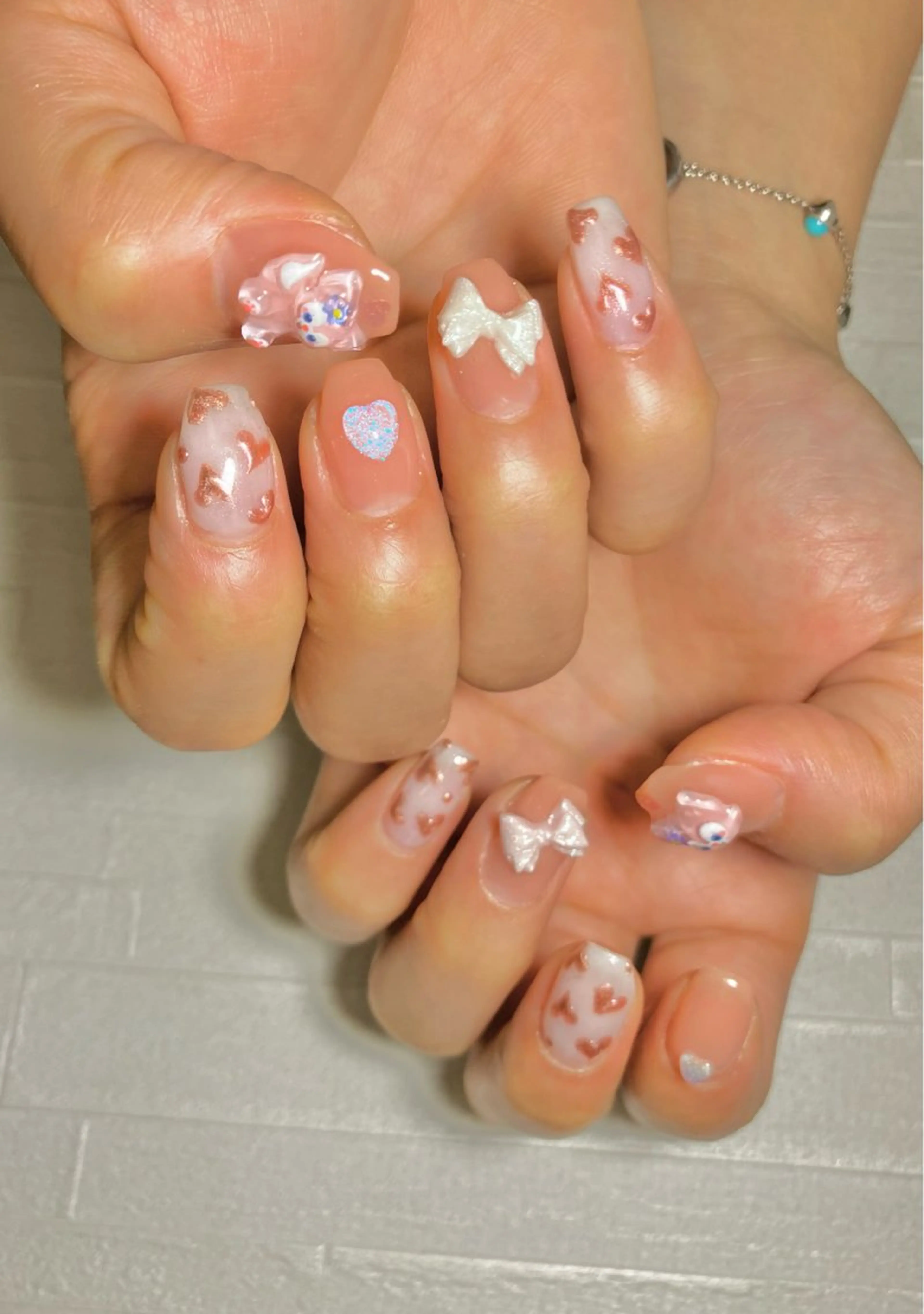 ネイル ハンドネイル Liennail 持込デザインやり放題のネイルデザイン