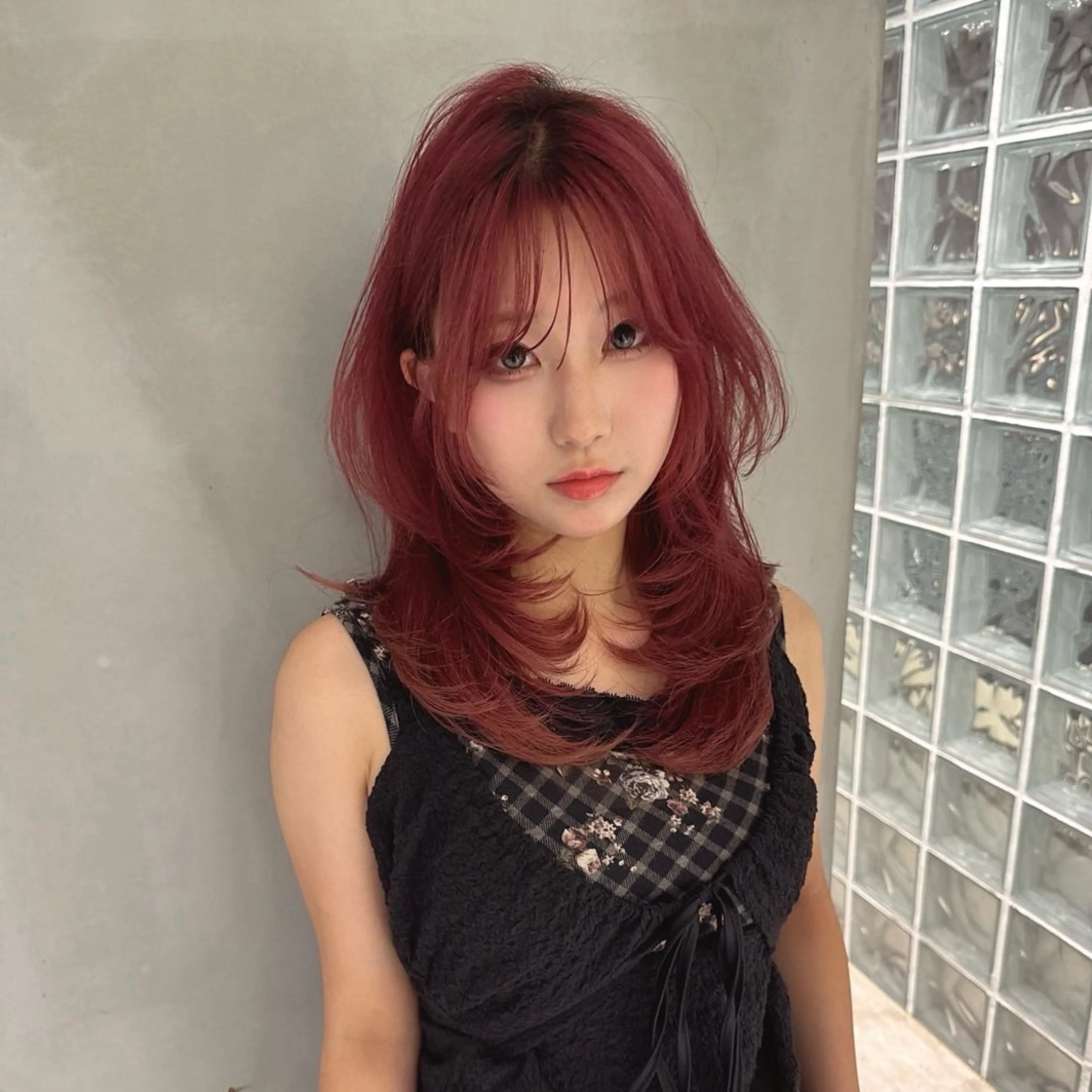 ロング 透明感×艶ハイトーン Takeruのヘアスタイル