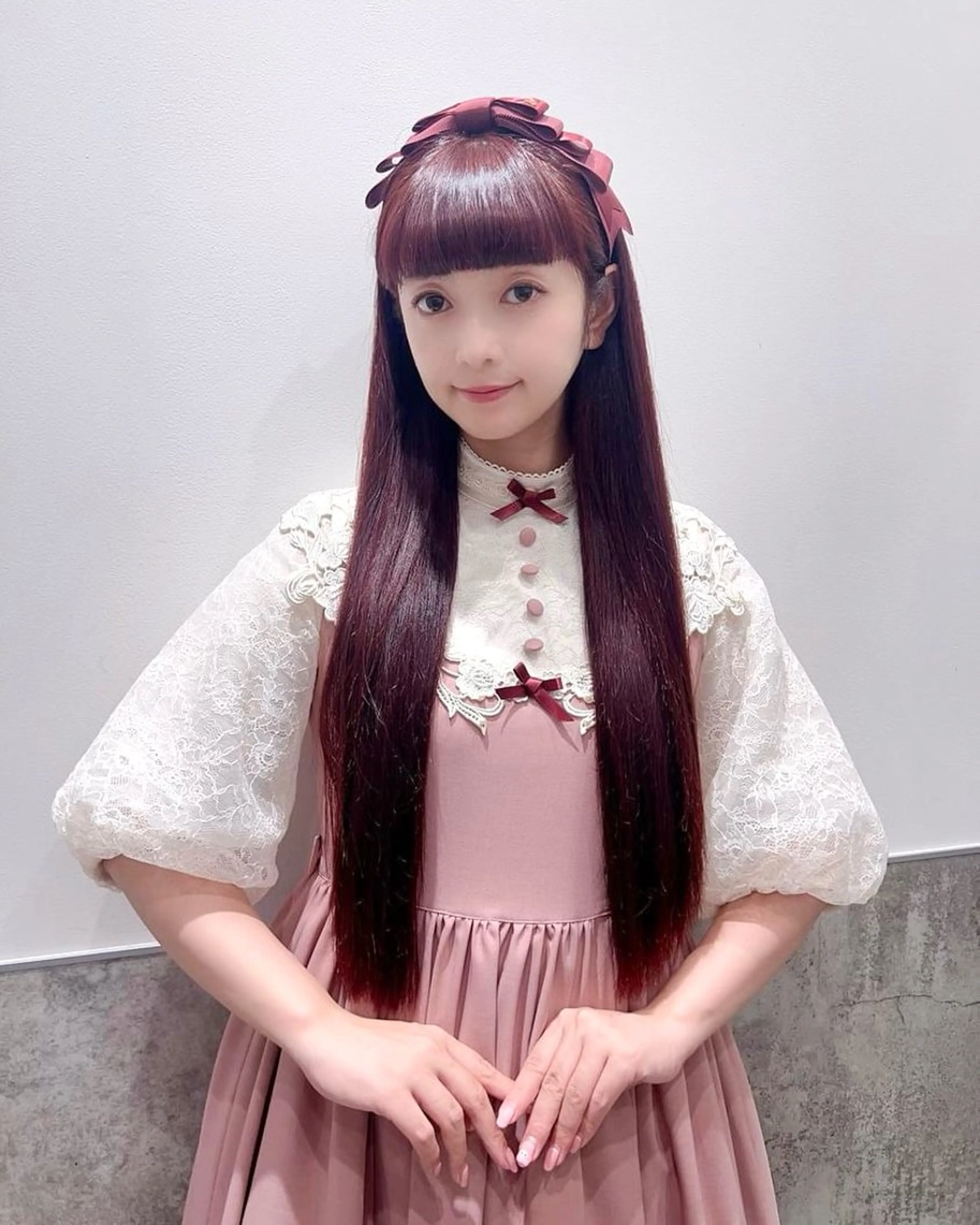 ロング カラー カット ヘアカラー トリートメント 💗ガーリーヘア🎀 saki💗のヘアスタイル