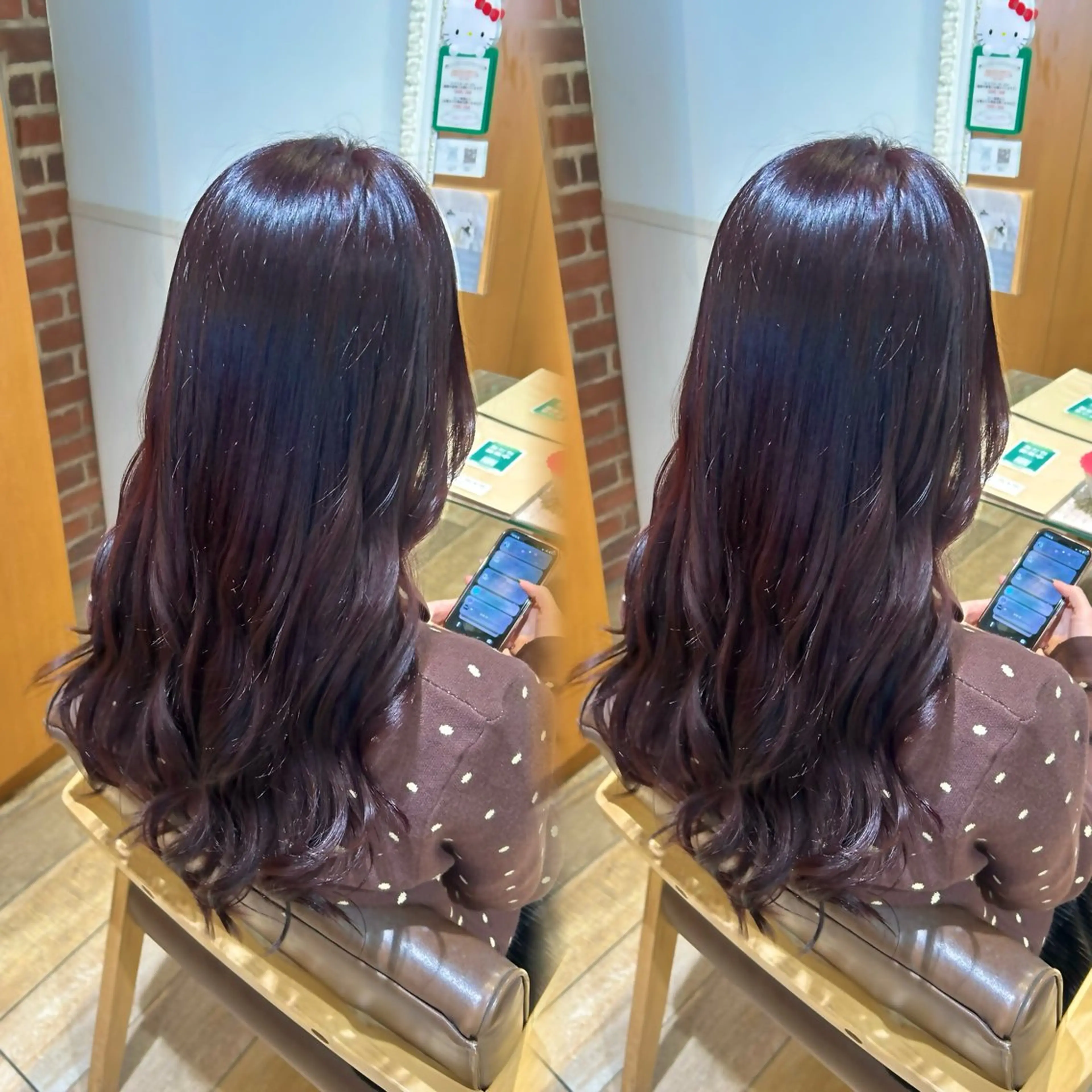 ロング カラー ヘアカラー トリートメント ウミ / 🫧カラー モデル様募集中🫧のヘアスタイル