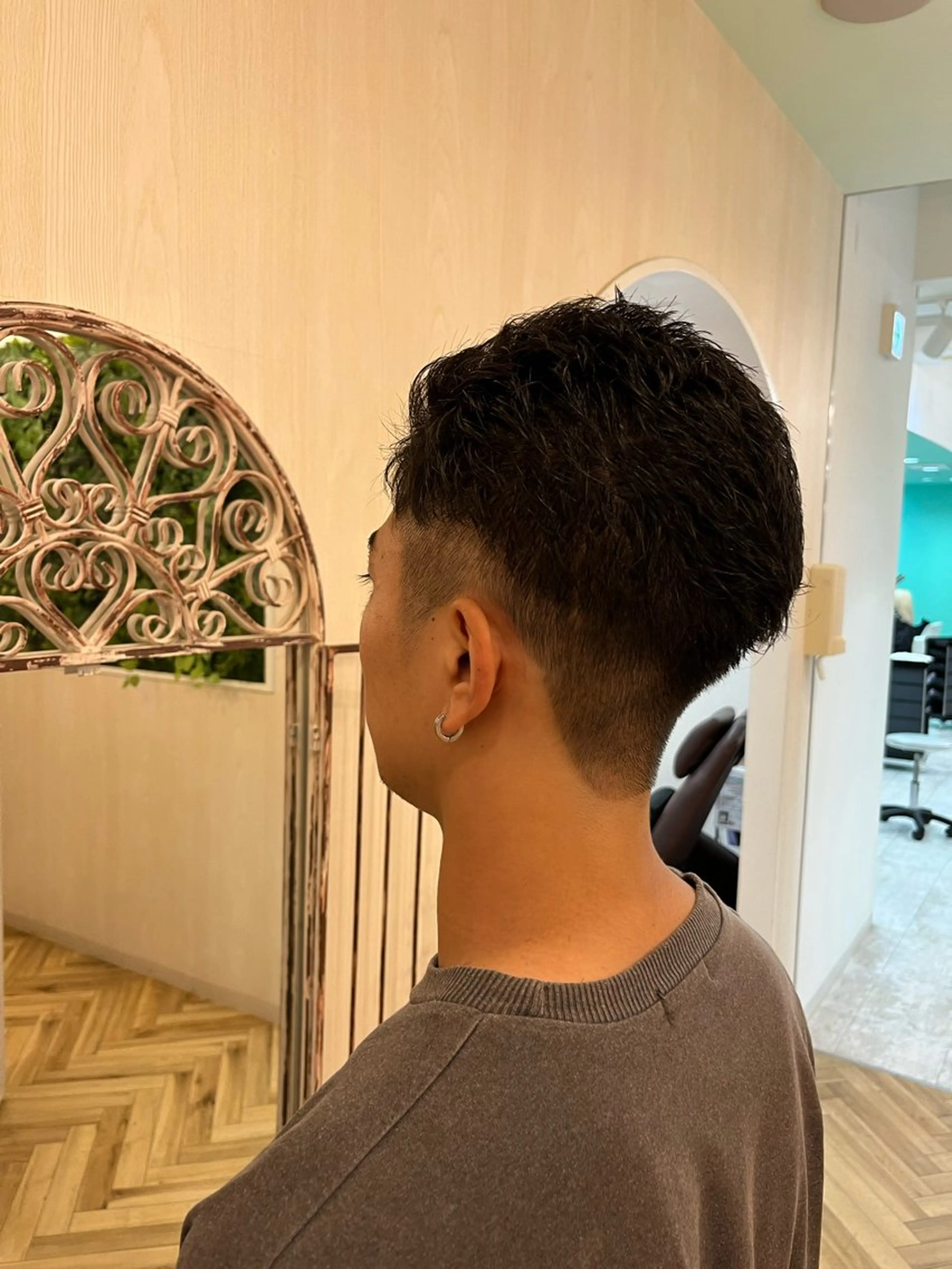 ショート メンズ カット メンズパーマモデル ／浅野未来🌼.*のヘアスタイル