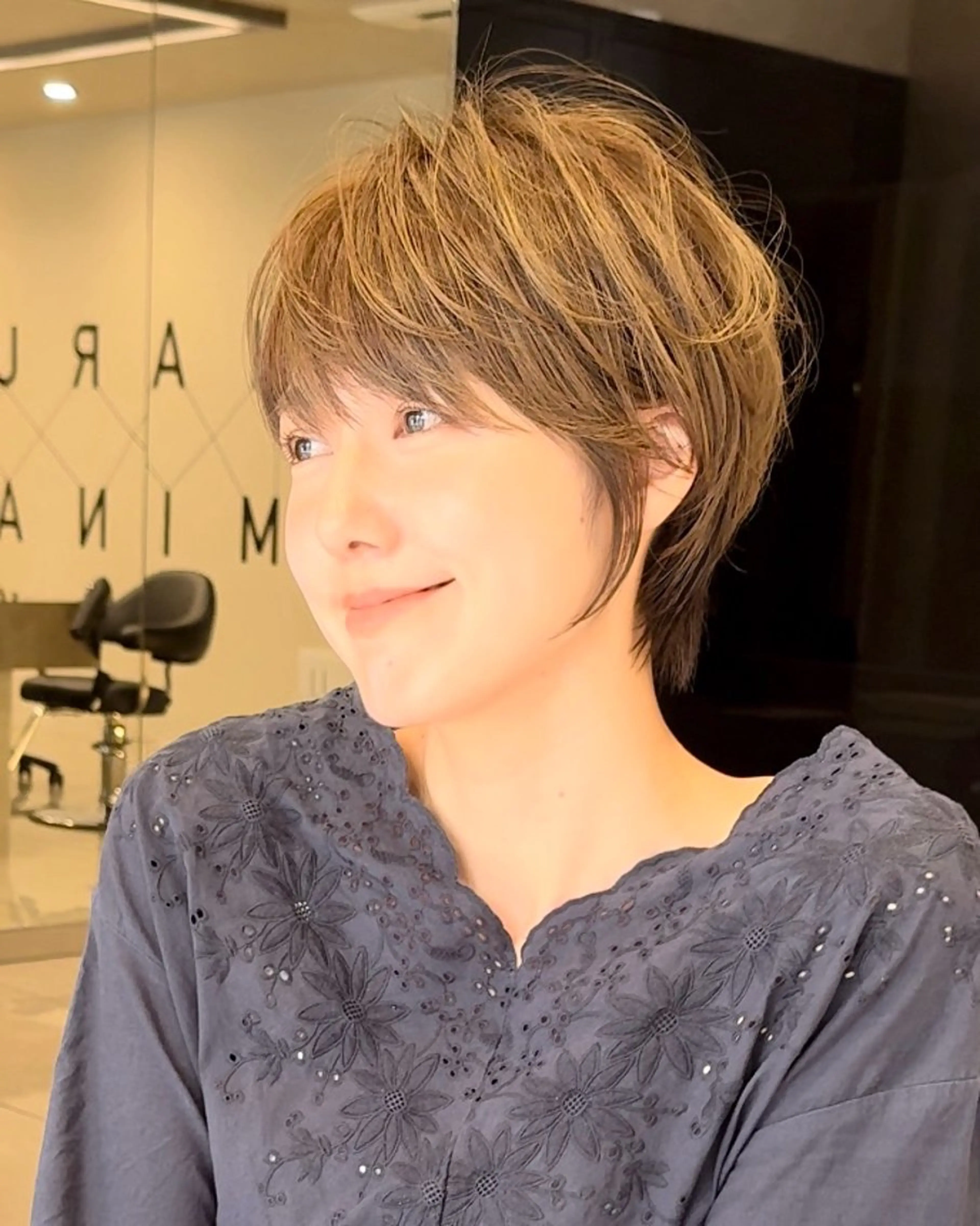 ショート カット HARUKI MINATO japan OMIYA所属・蛭川 博信のヘアスタイル