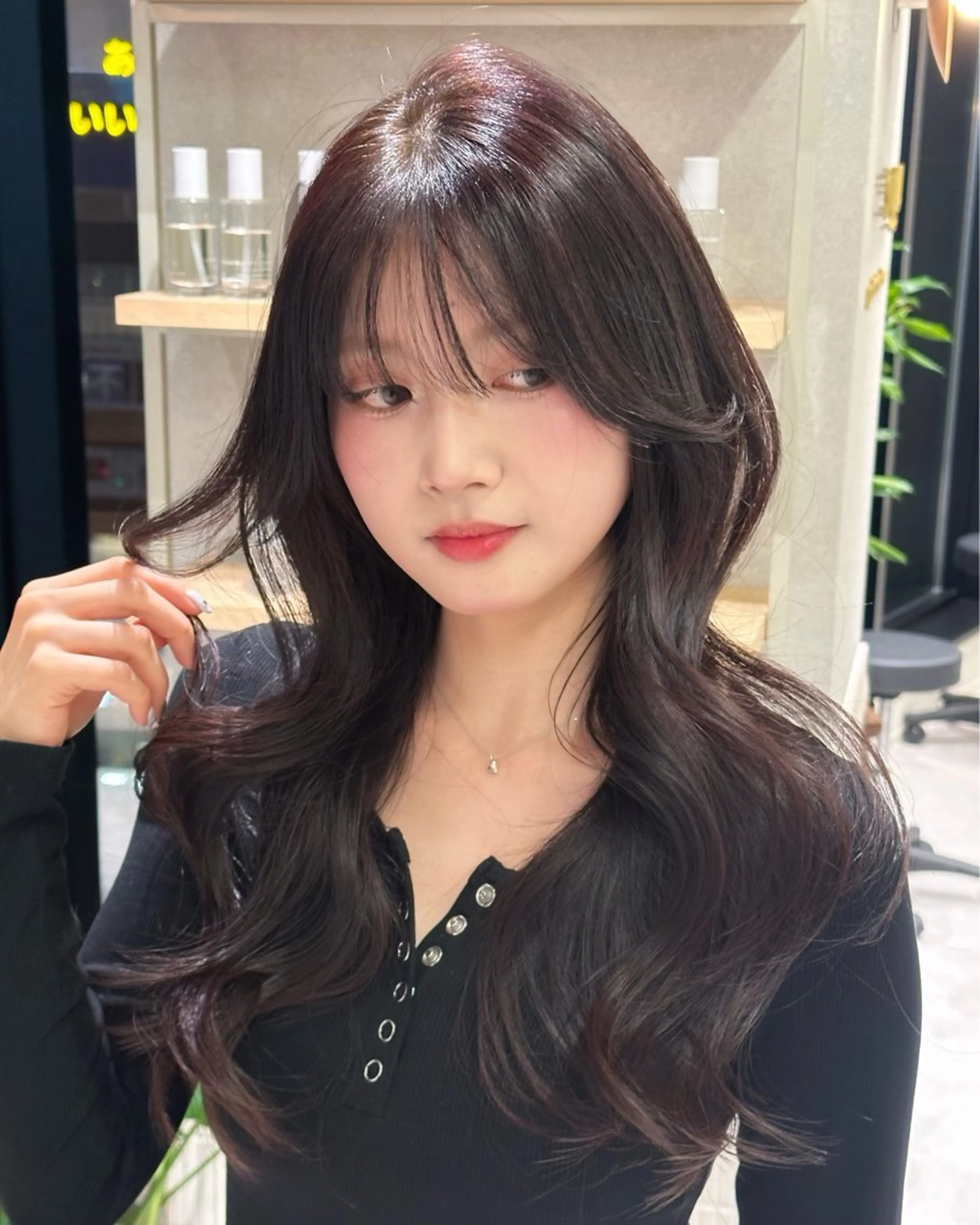 ロング カラー カット ヘアカラー SENJYU所属・貴方以上に貴方の髪を 想う🌕野口昴夢のヘアスタイル