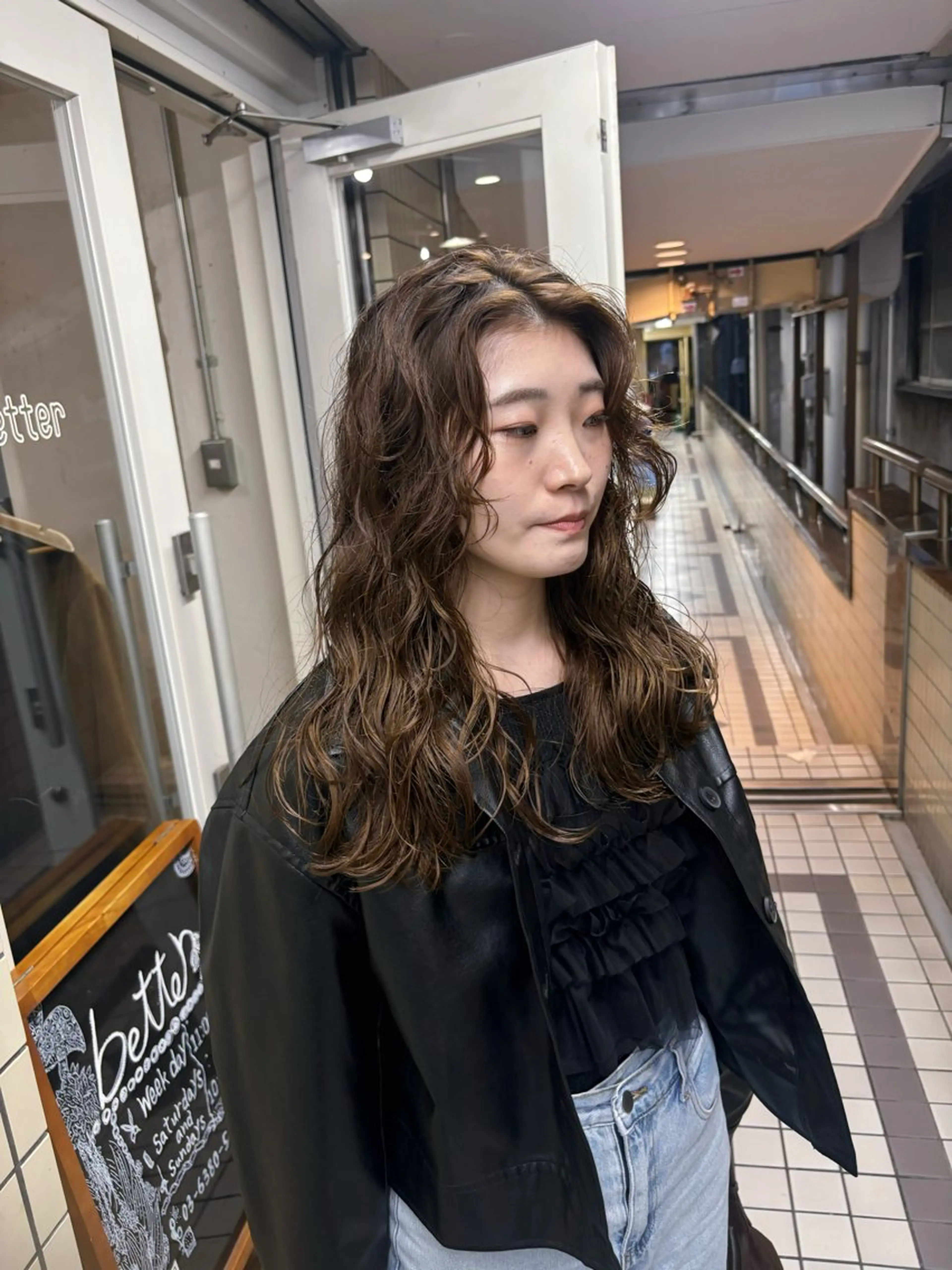 ロング パーマ カット パーマ kaito パーマ募集！🔵のヘアスタイル