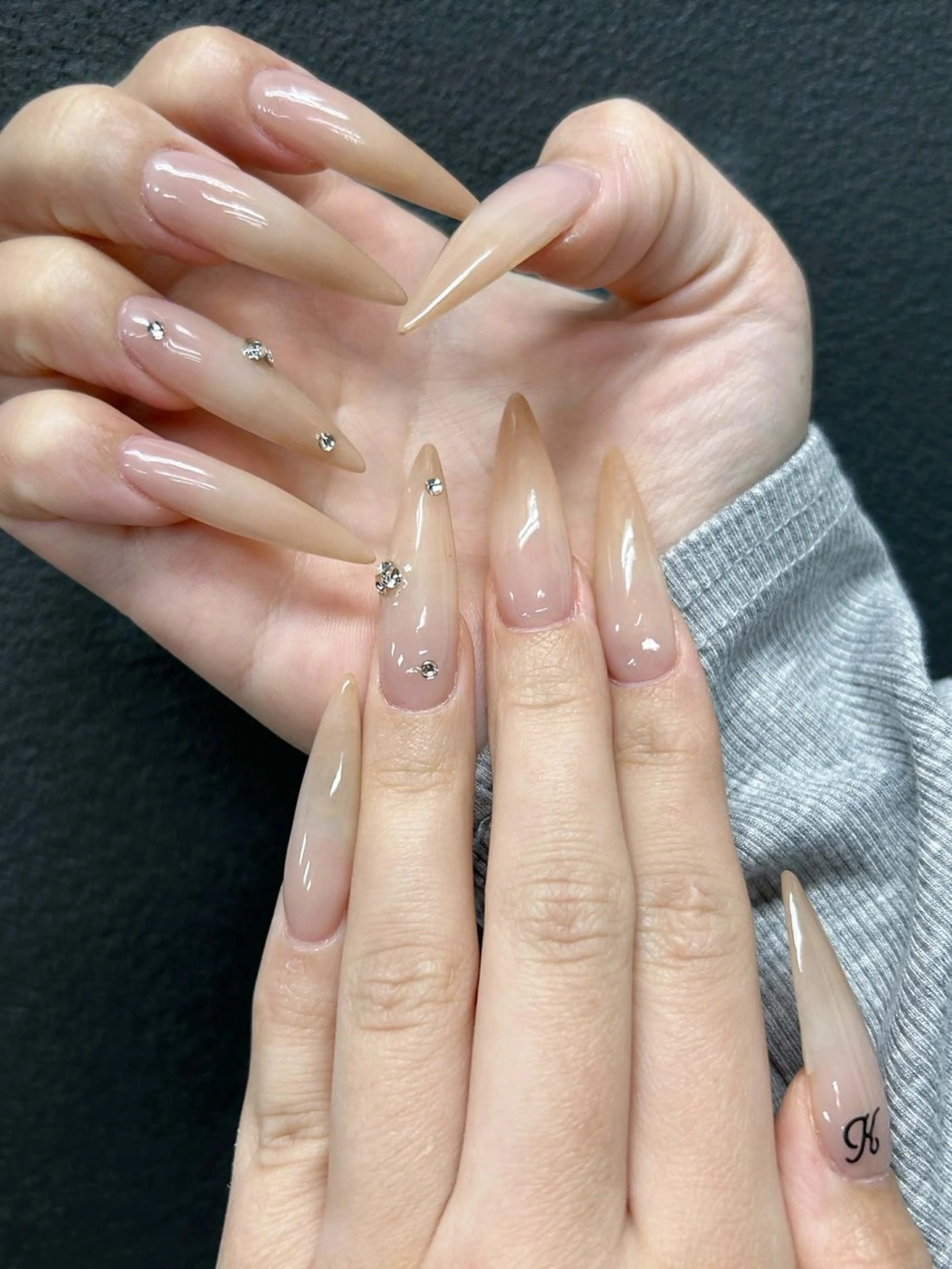 ネイル グラデーション ネイルチップ SORA ANA.CHUOのネイルデザイン