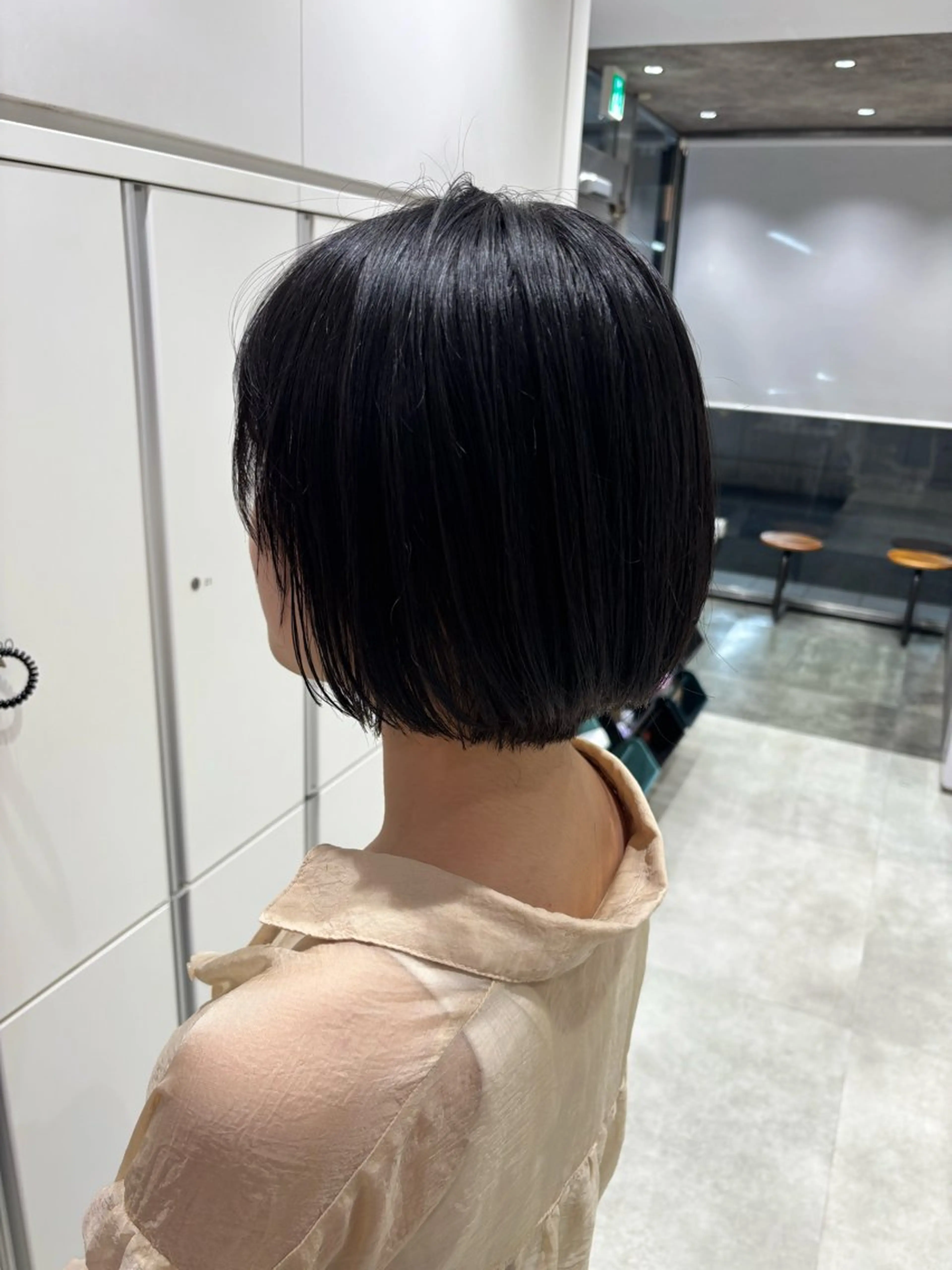 ショート ショートボブ 丸みショート ボブ ショートヘア ボブ/ショート/金田 夏葵のヘアスタイル