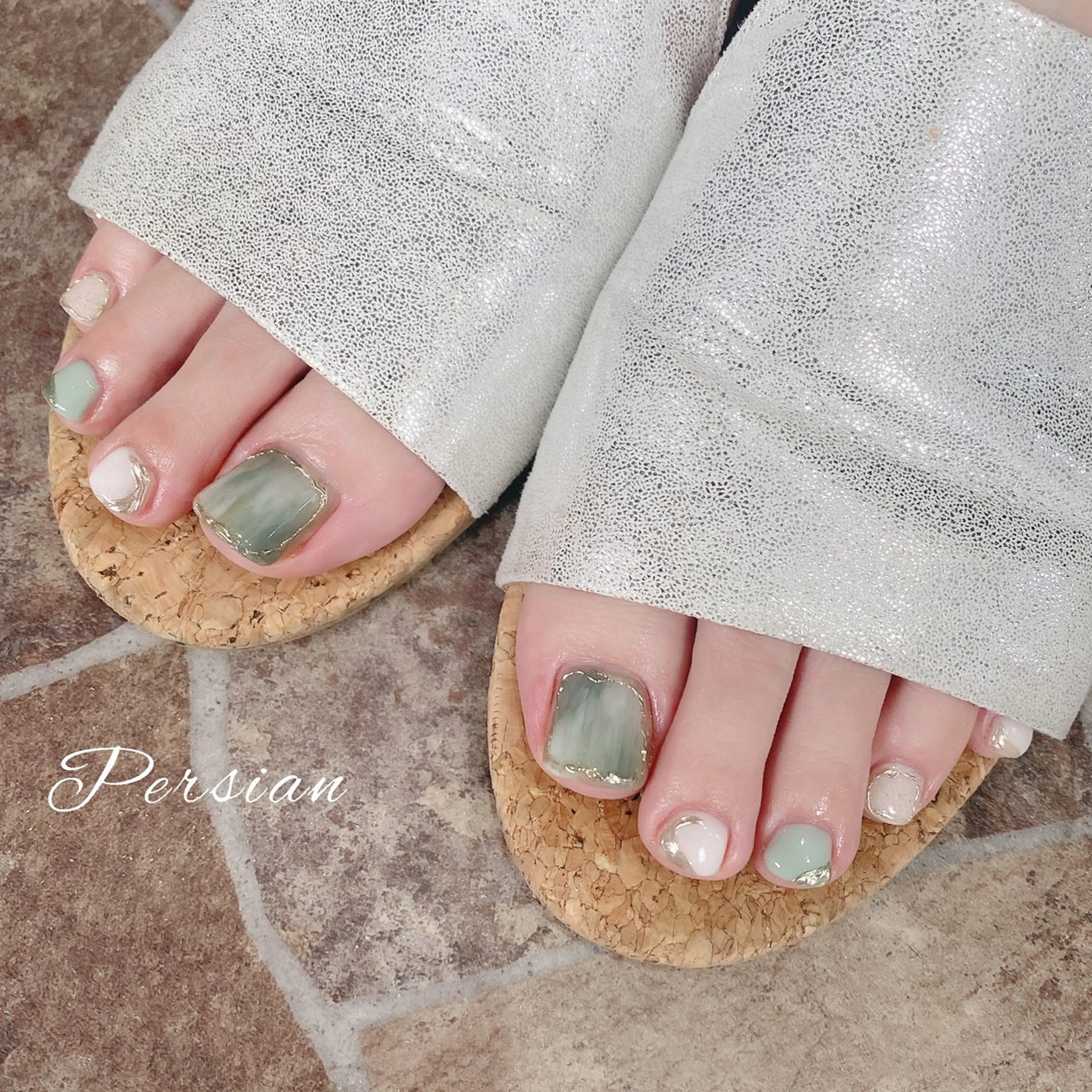 【フット】persianおまかせネイルの写真