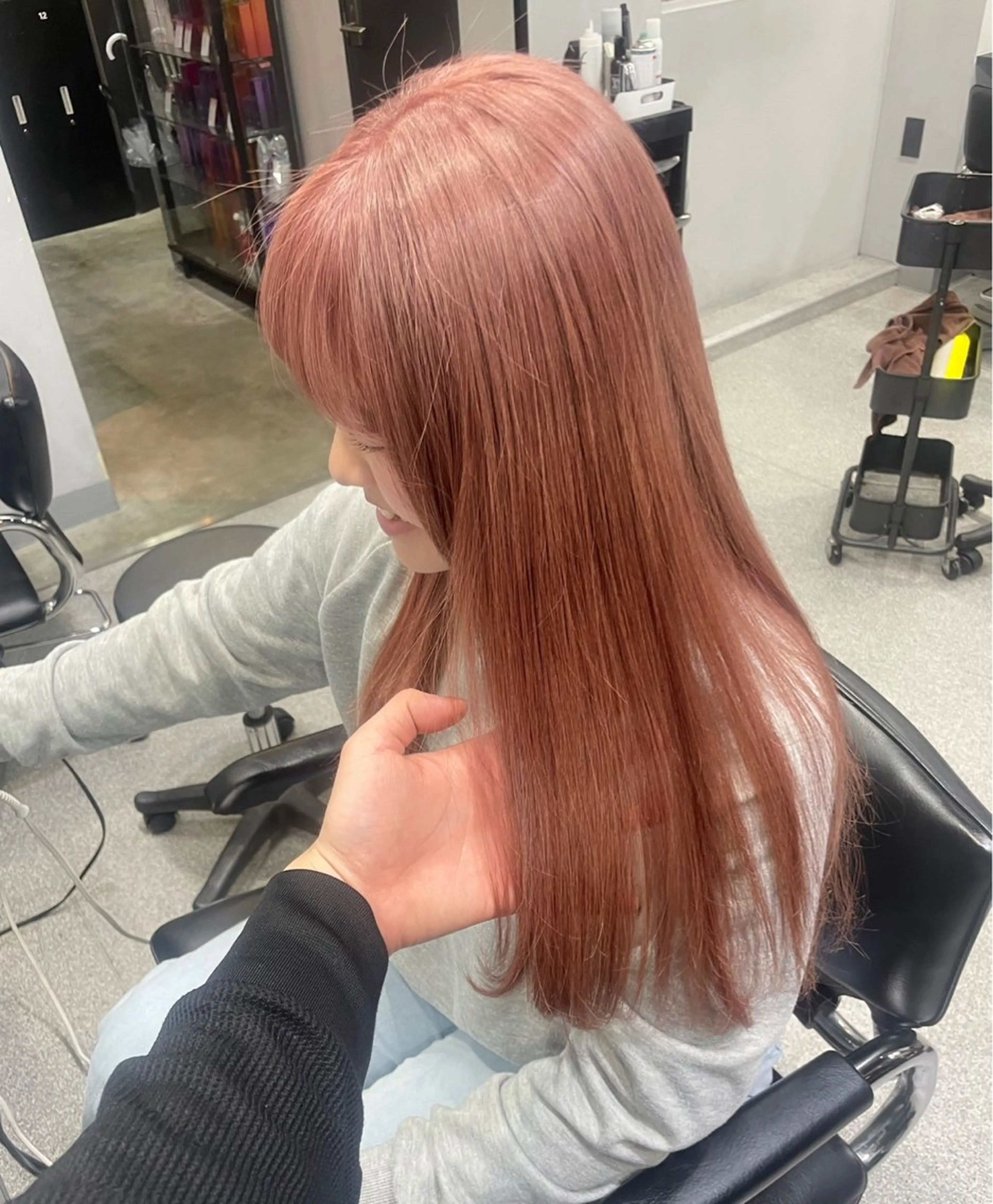 【2回目以降オススメクーポン】💛💛透明感カラー&カット【ダメージケアトリートメント無料】💛💛の写真