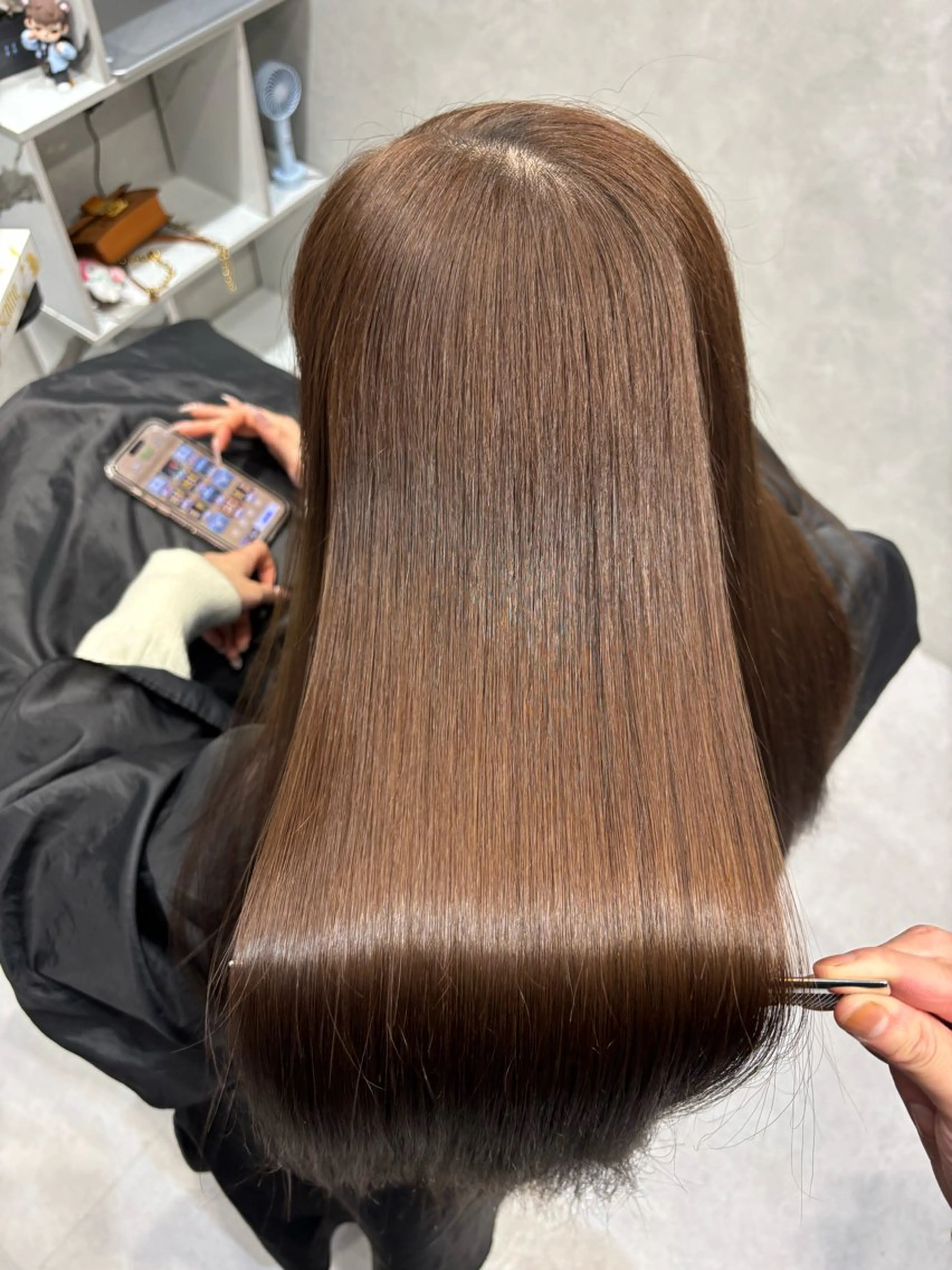 ロング 縮毛矯正 トリートメント SALOWIN四条河原町店所属・友人Yuto 美髪矯正（縮毛矯正）のヘアスタイル