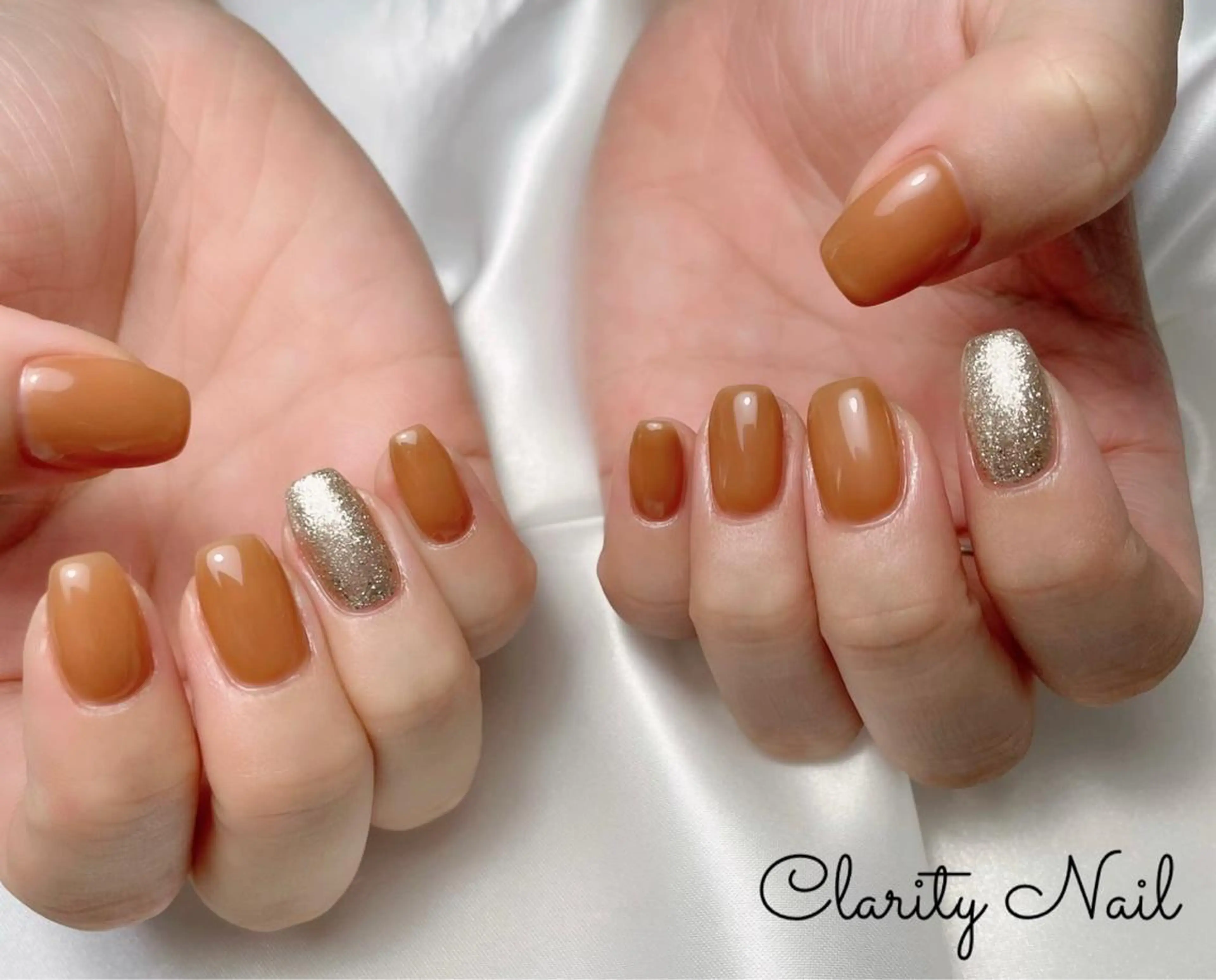 ネイル ワンカラーネイル ハンドネイル Clarity Nailのネイルデザイン