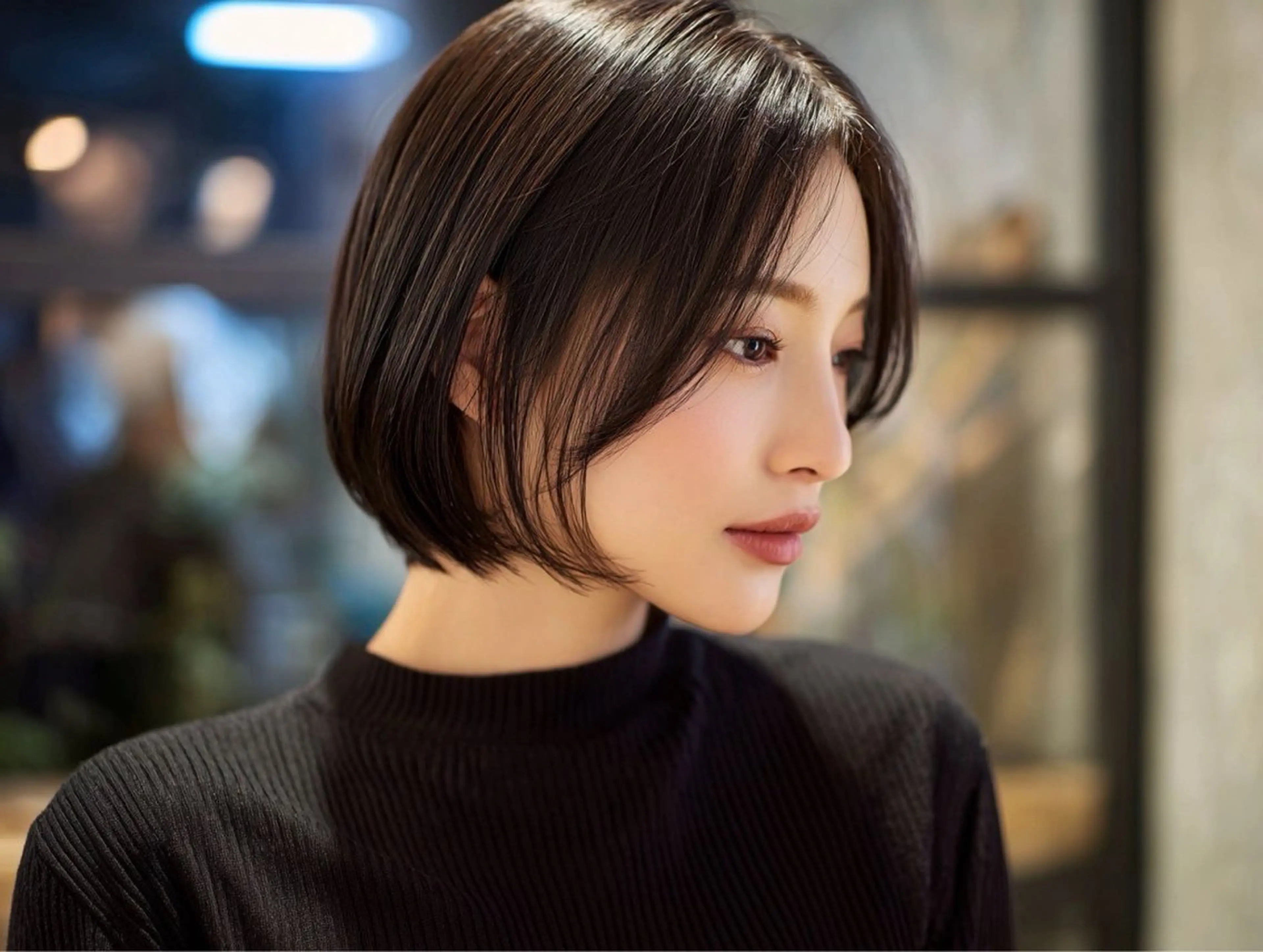 ショート ボブ 特化✨透明感カラー 白髪染め✨住田緋菜のヘアスタイル