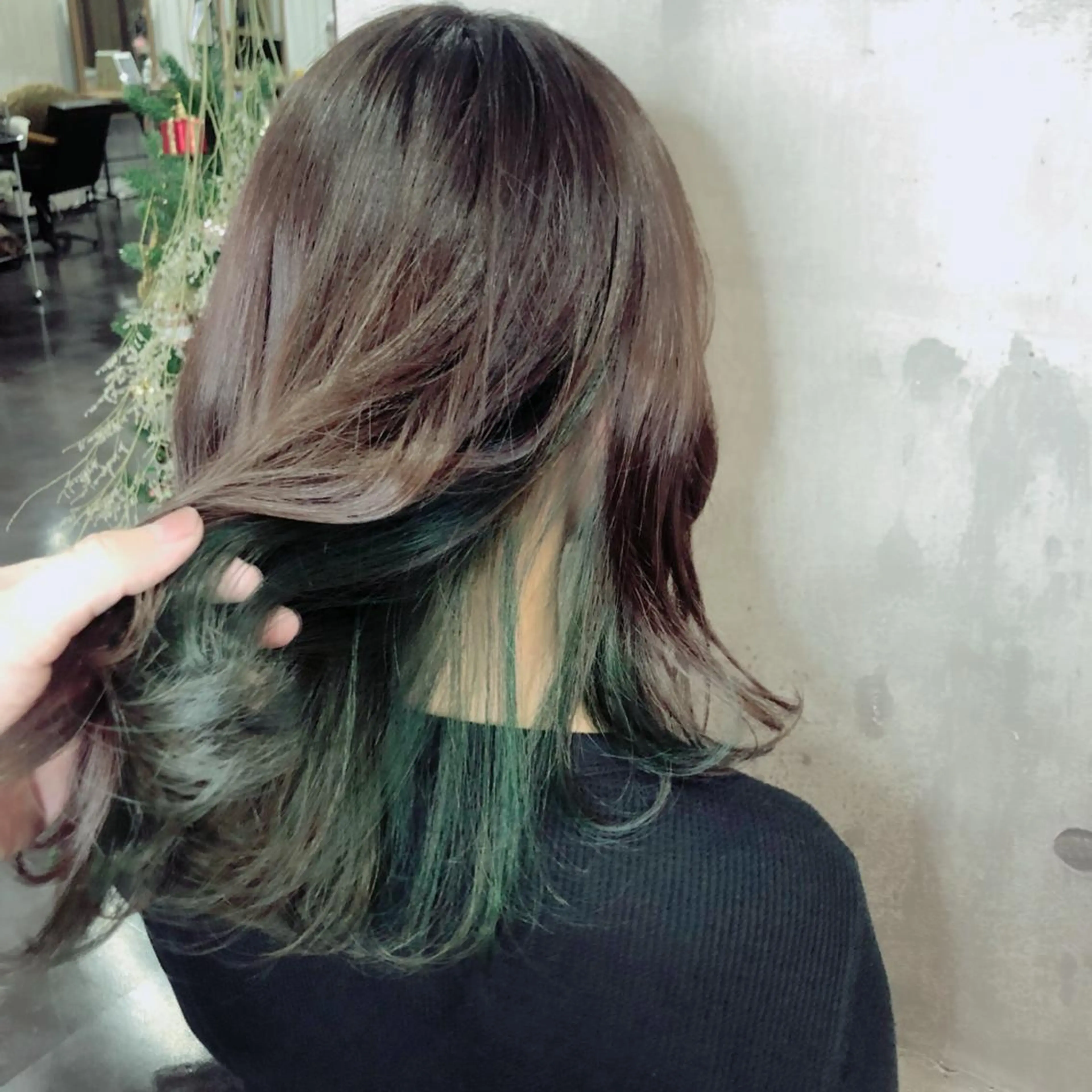 ミディアム カラー インナーカラー SOY-KUFU高田馬場所属・似合わせ💓艶髪💓 暖色💗加藤あゆみのヘアスタイル