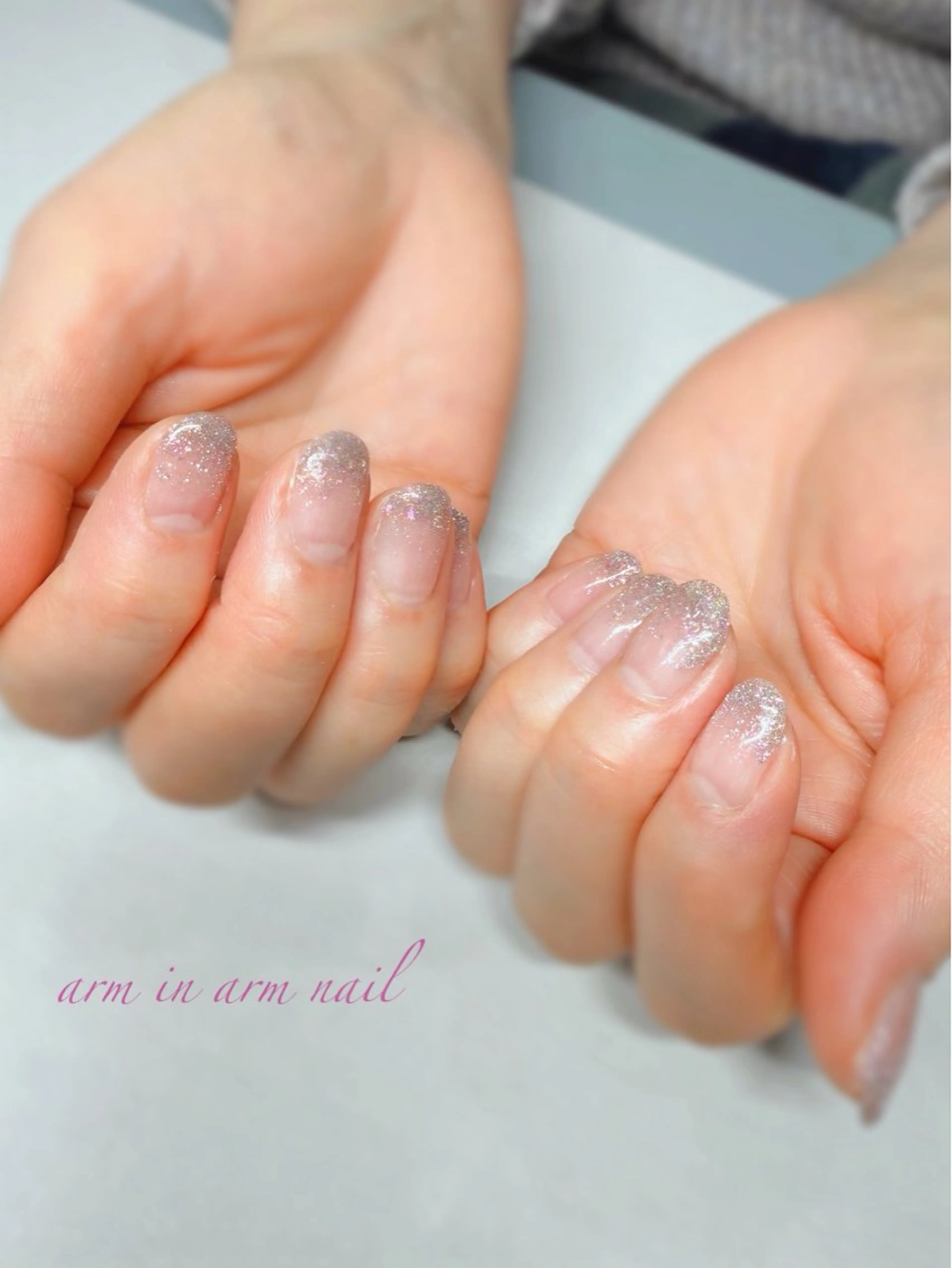 ネイル arm in arm ︎✿Yamamotoのマツエク・マツパデザイン