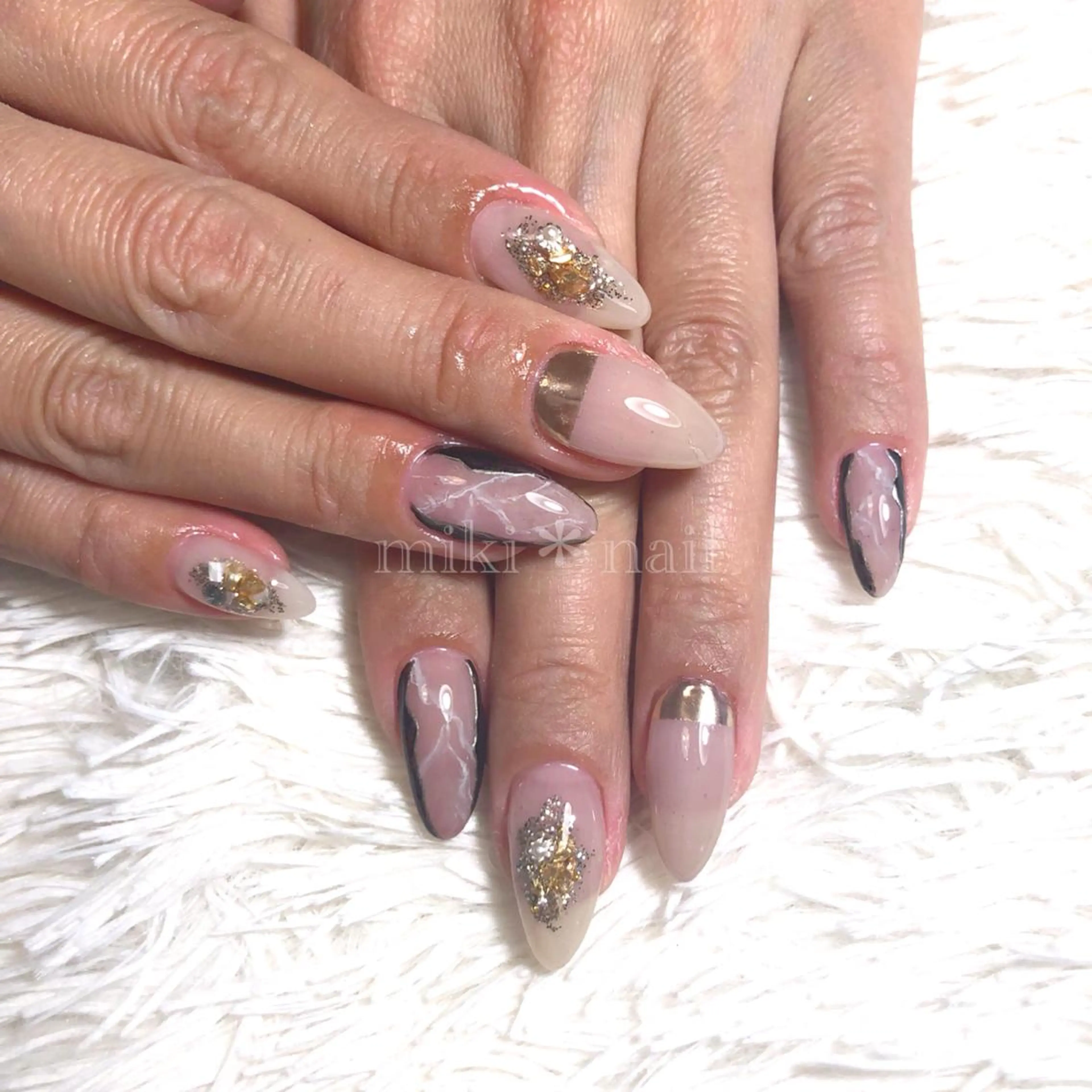 ネイル ハンドネイル 田村 未来のネイルデザイン