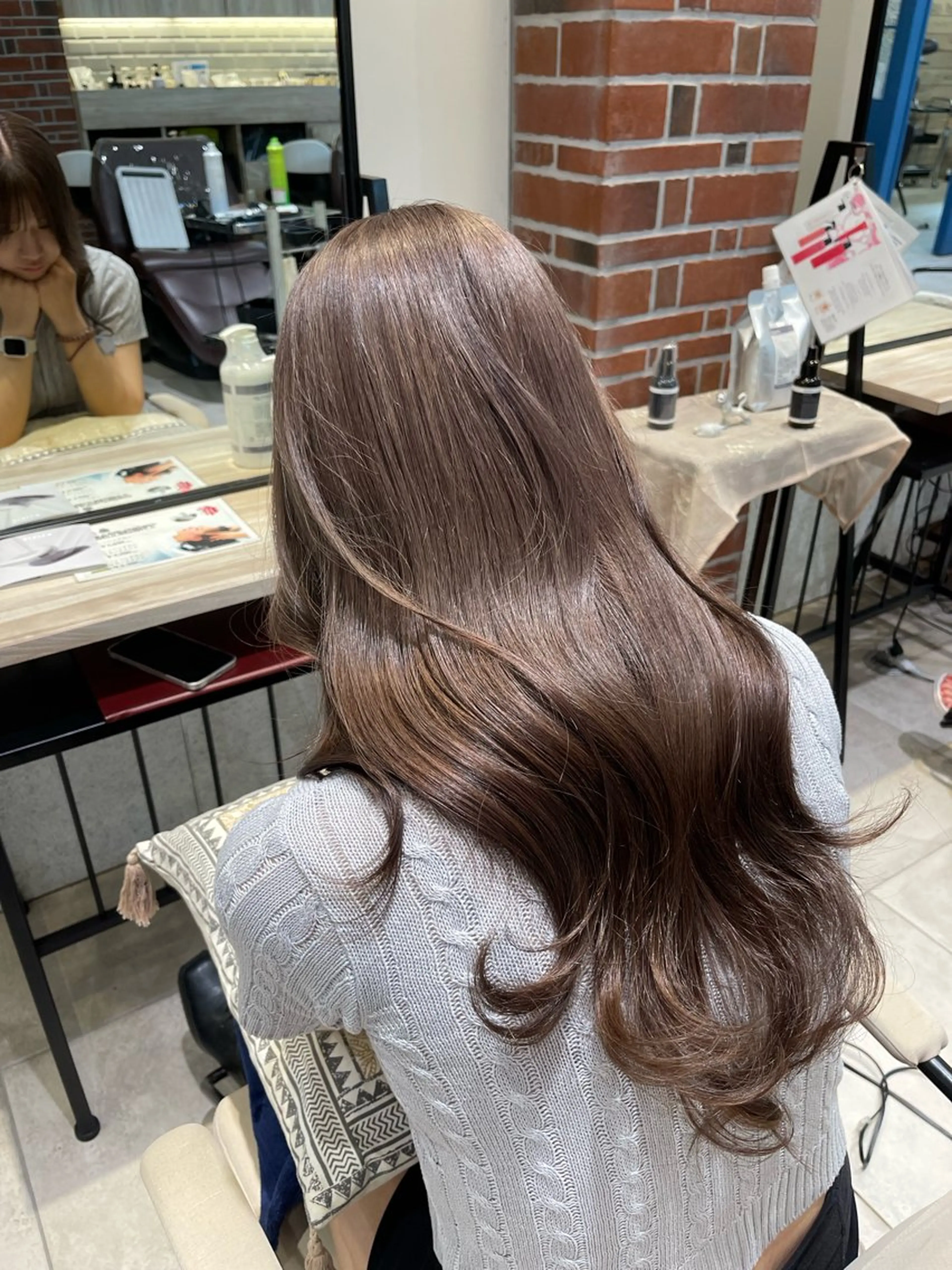 ロング カット ヘアカラー トリートメント 🎁毎月通える価格✨ QUATRO金子裕也のヘアスタイル