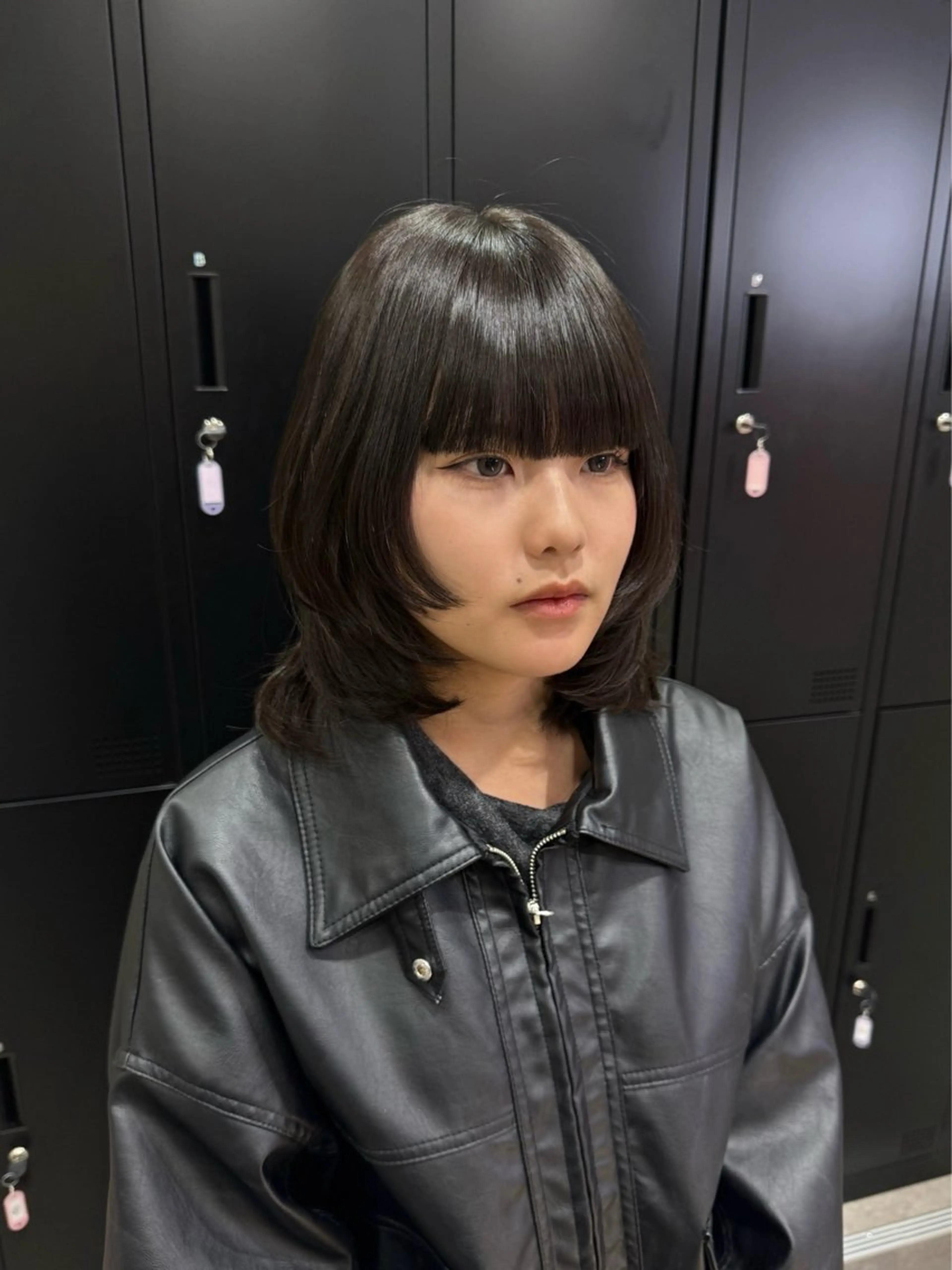 ミディアム カット 韓国特化🇰🇷千葉 /レイヤーカット竜生のヘアスタイル