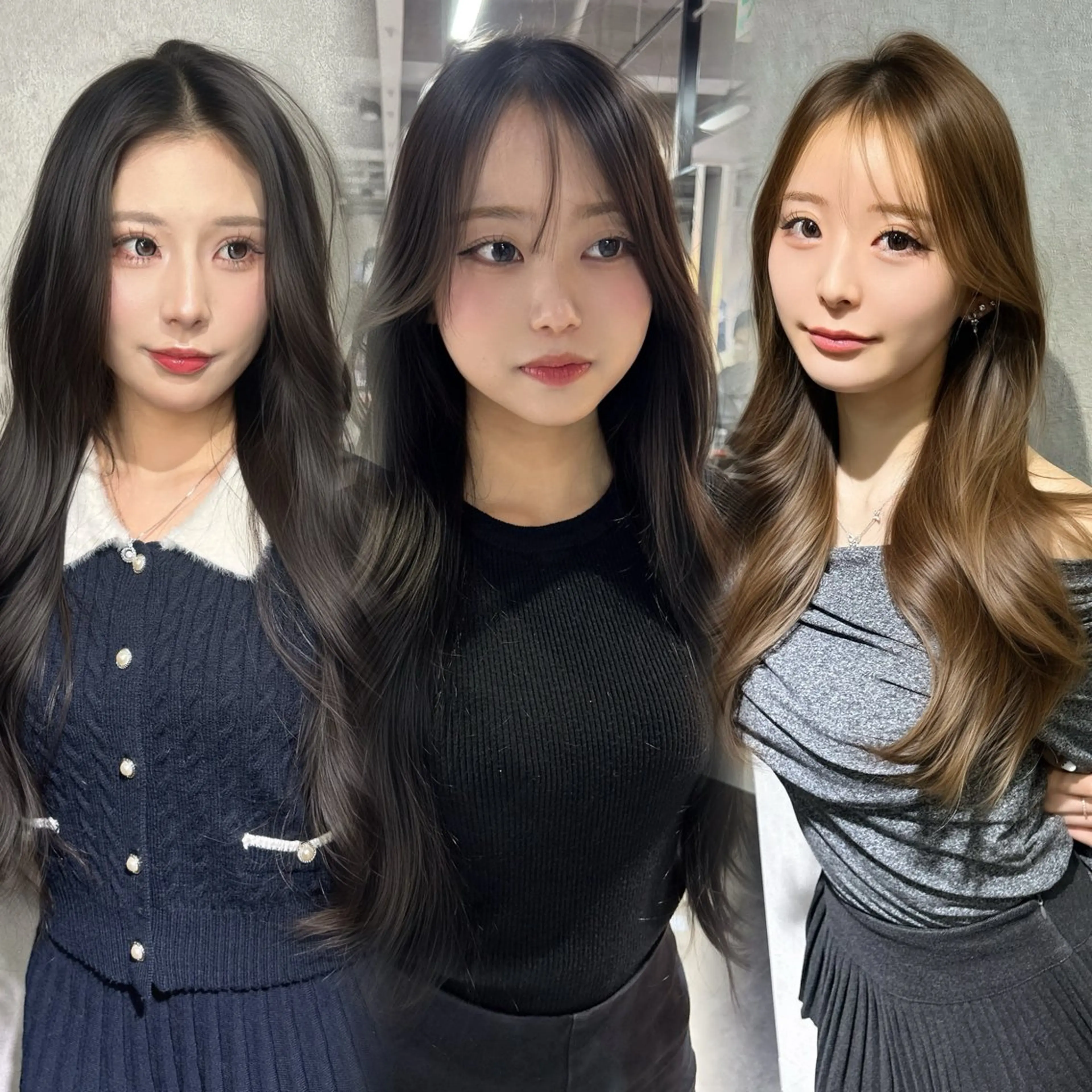 ロング レイヤーカット トリートメント ヘアカラー 髪質改善大阪/ 酸性縮毛矯正/ゆうとのヘアスタイル