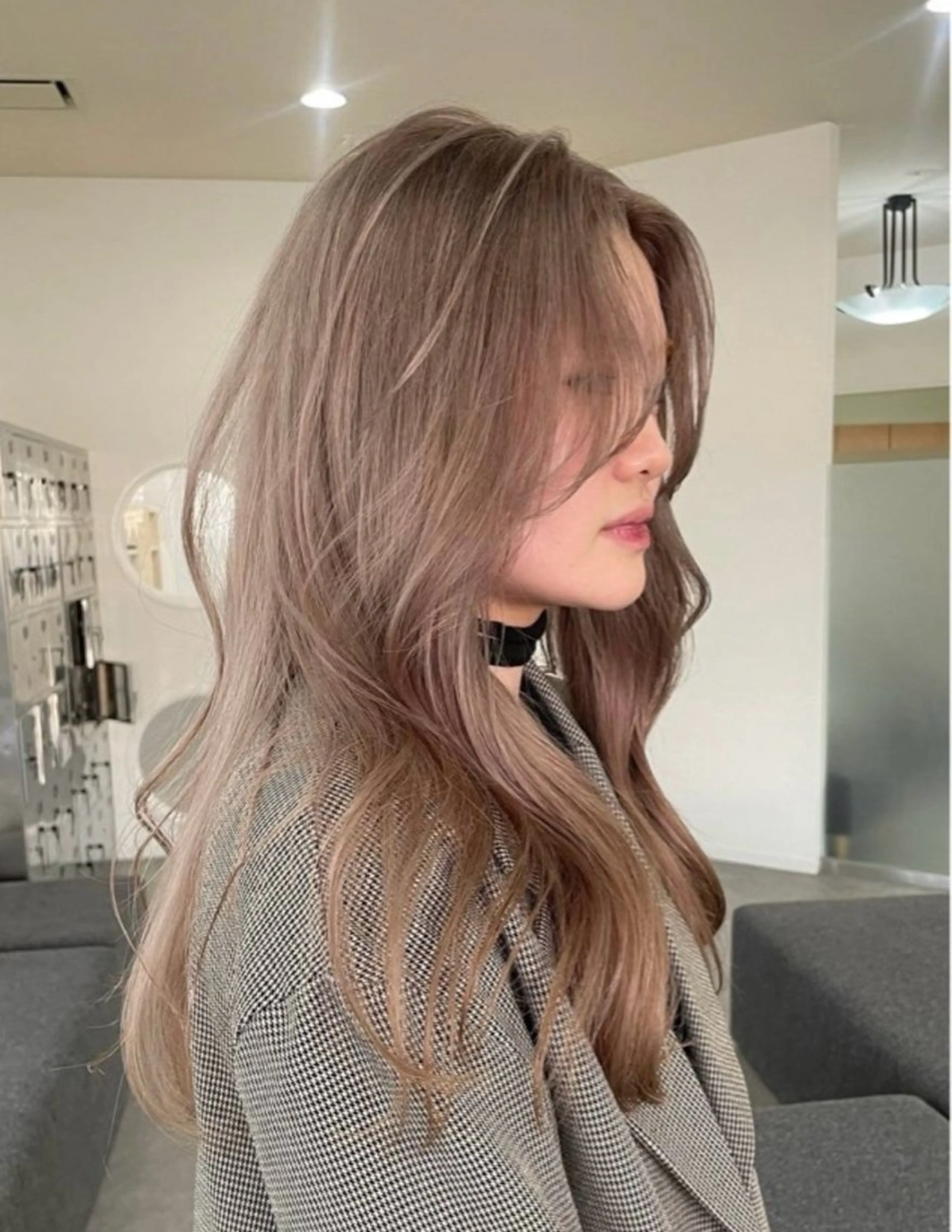 カラー 森瀬 紗都のヘアスタイル