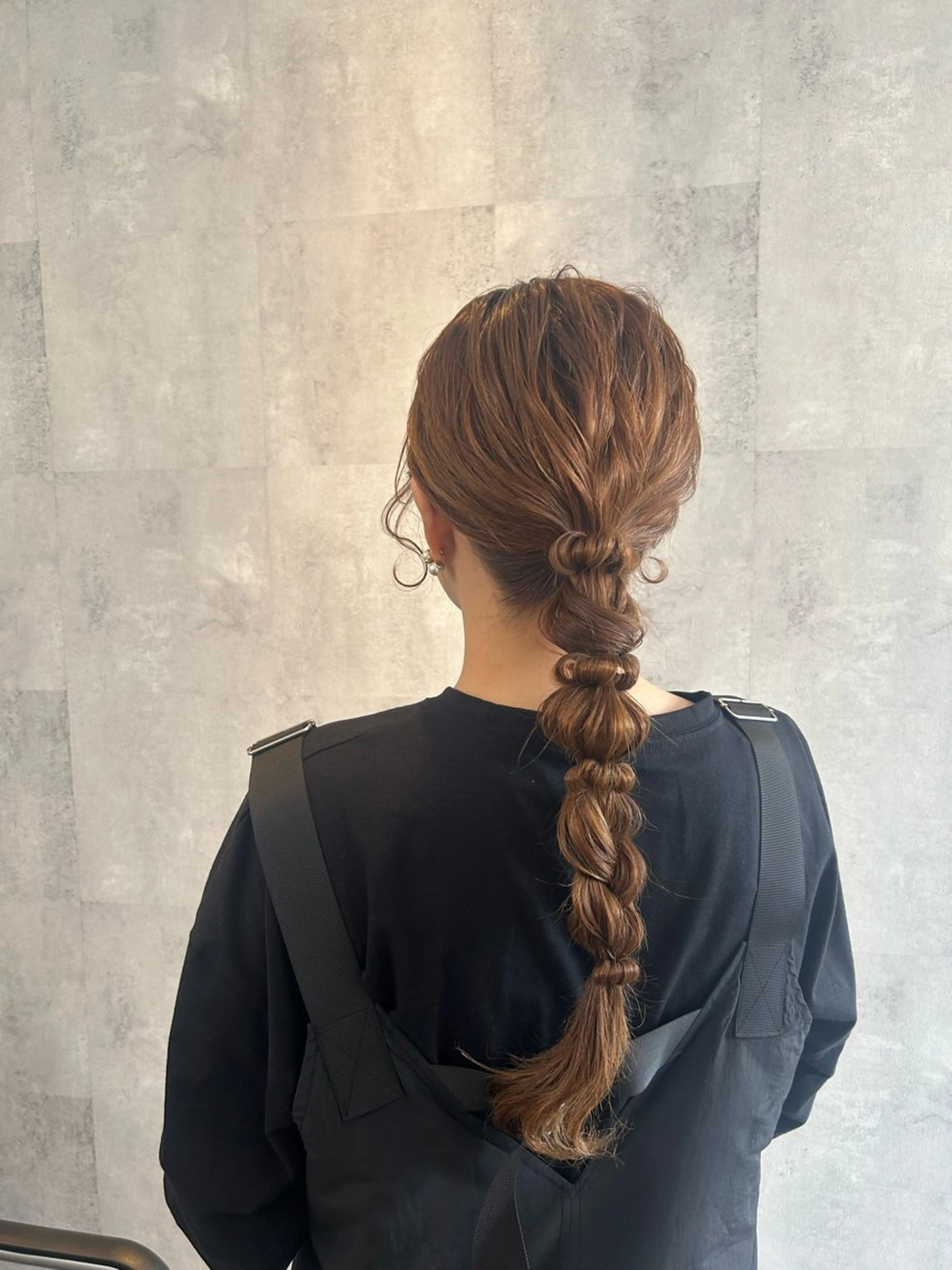 ロング ヘアアレンジ 渡邉 風月のヘアスタイル