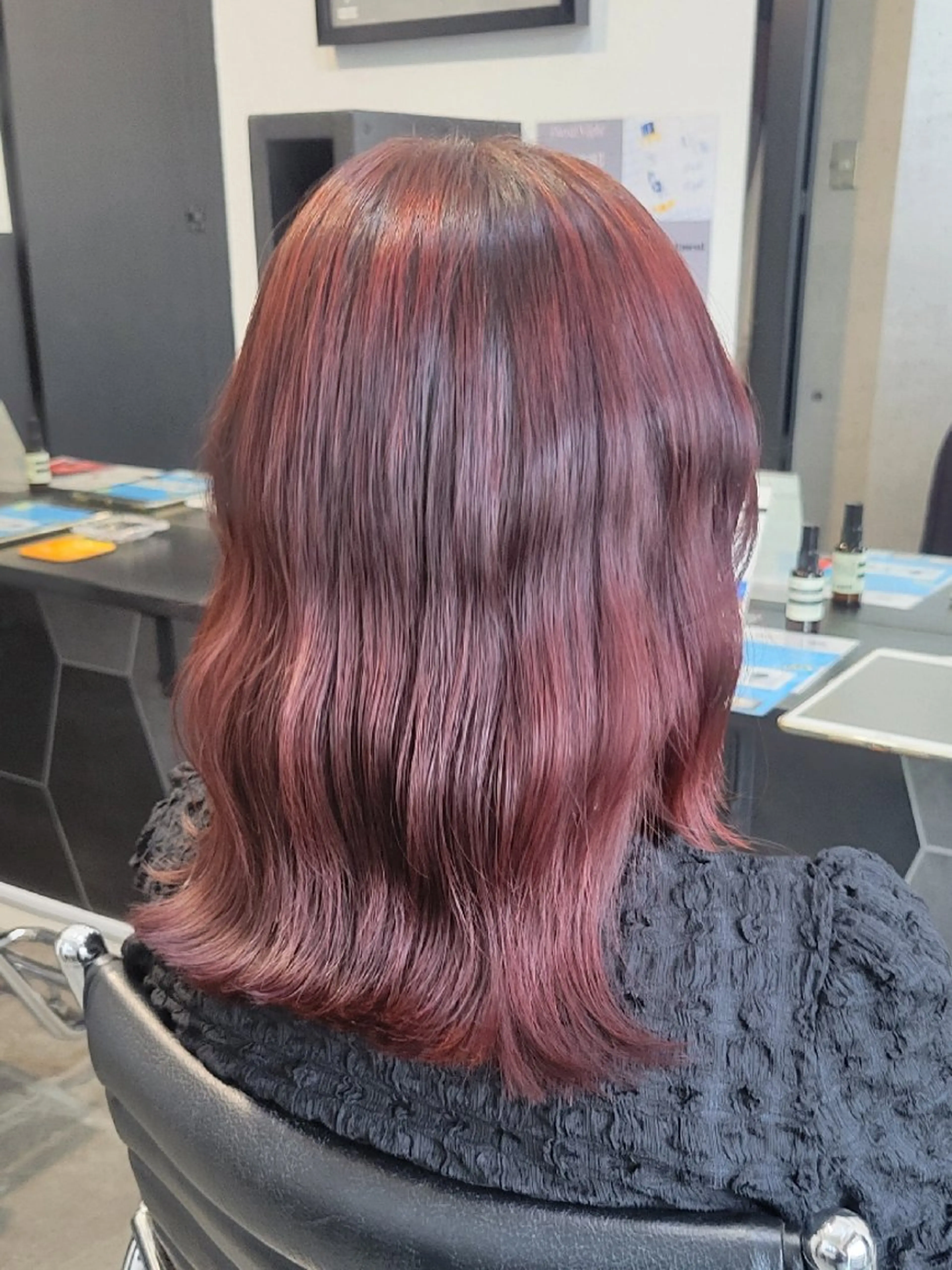 ミディアム カラー ブリーチ ハイトーンカラー ブリーチなしカラー Day＆Night所属・Day&Night [店長]Chiakiのヘアスタイル