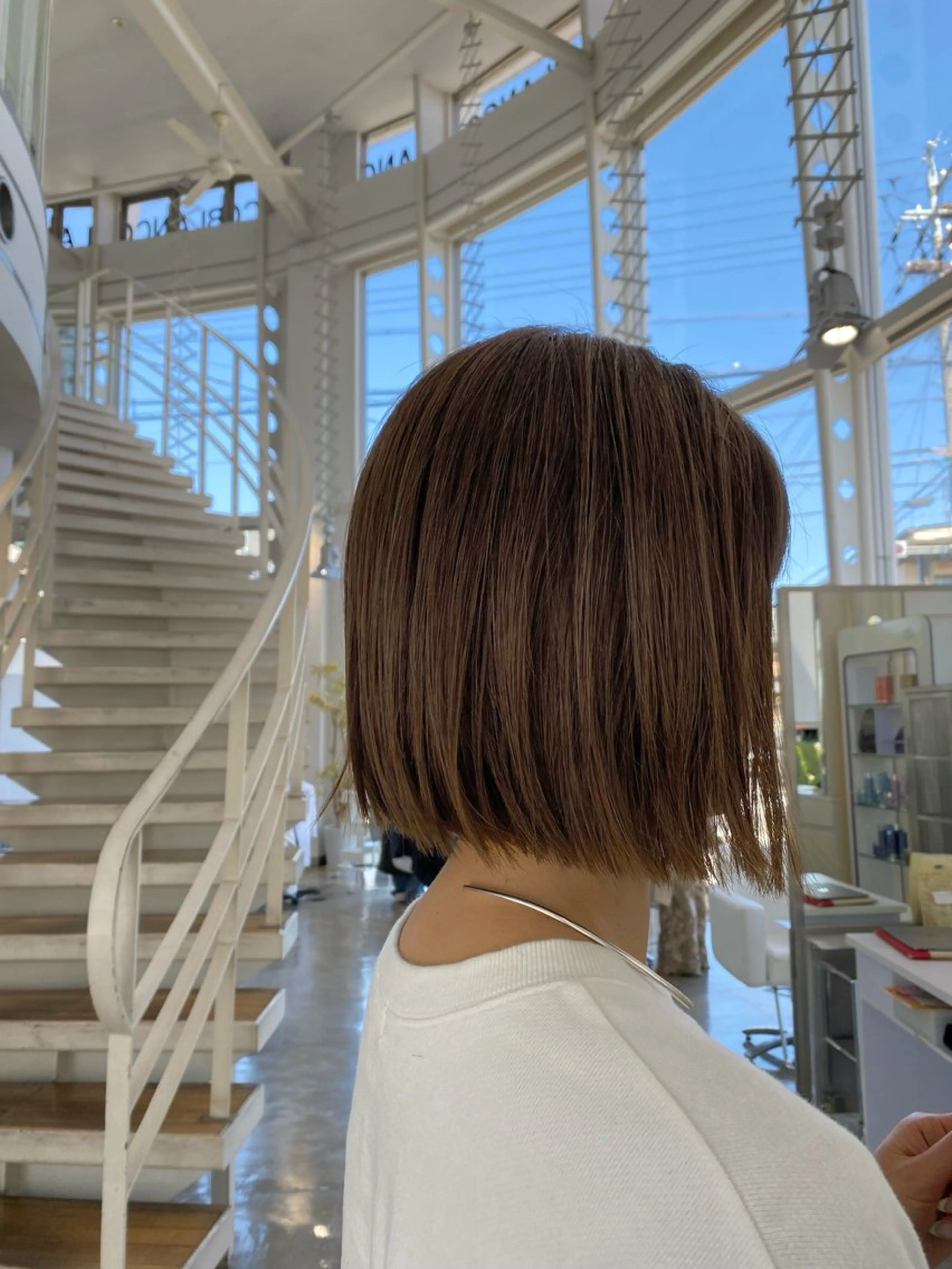 セミロング カラー topstylist ／ゆーきのヘアスタイル