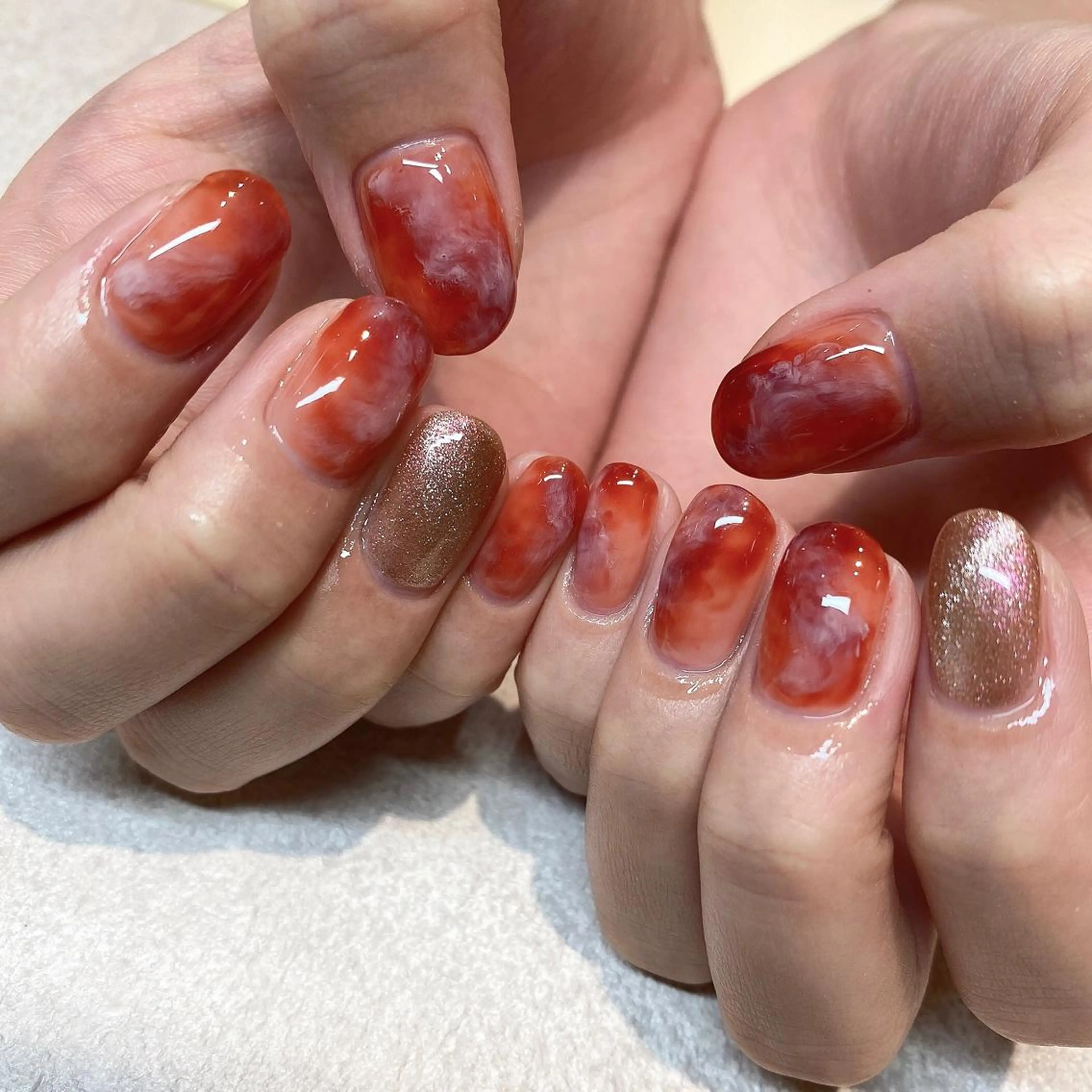 ネイル among アマン所属・lecoa_ kana／amongのネイルデザイン