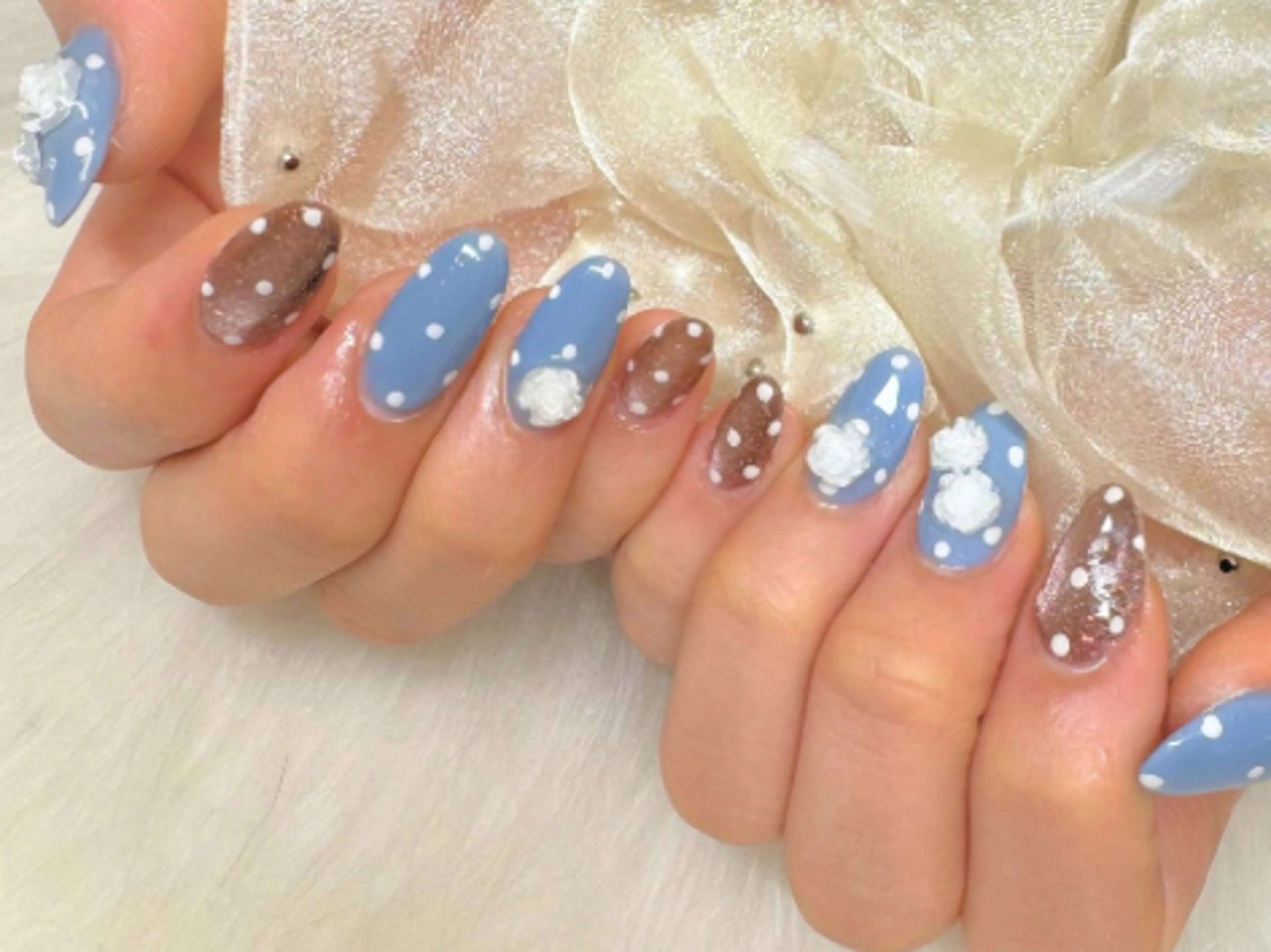 ネイル ハンドネイル トータルビューティーサロンBeautiful Me,我孫子所属・beautiful me natsukiのネイルデザイン