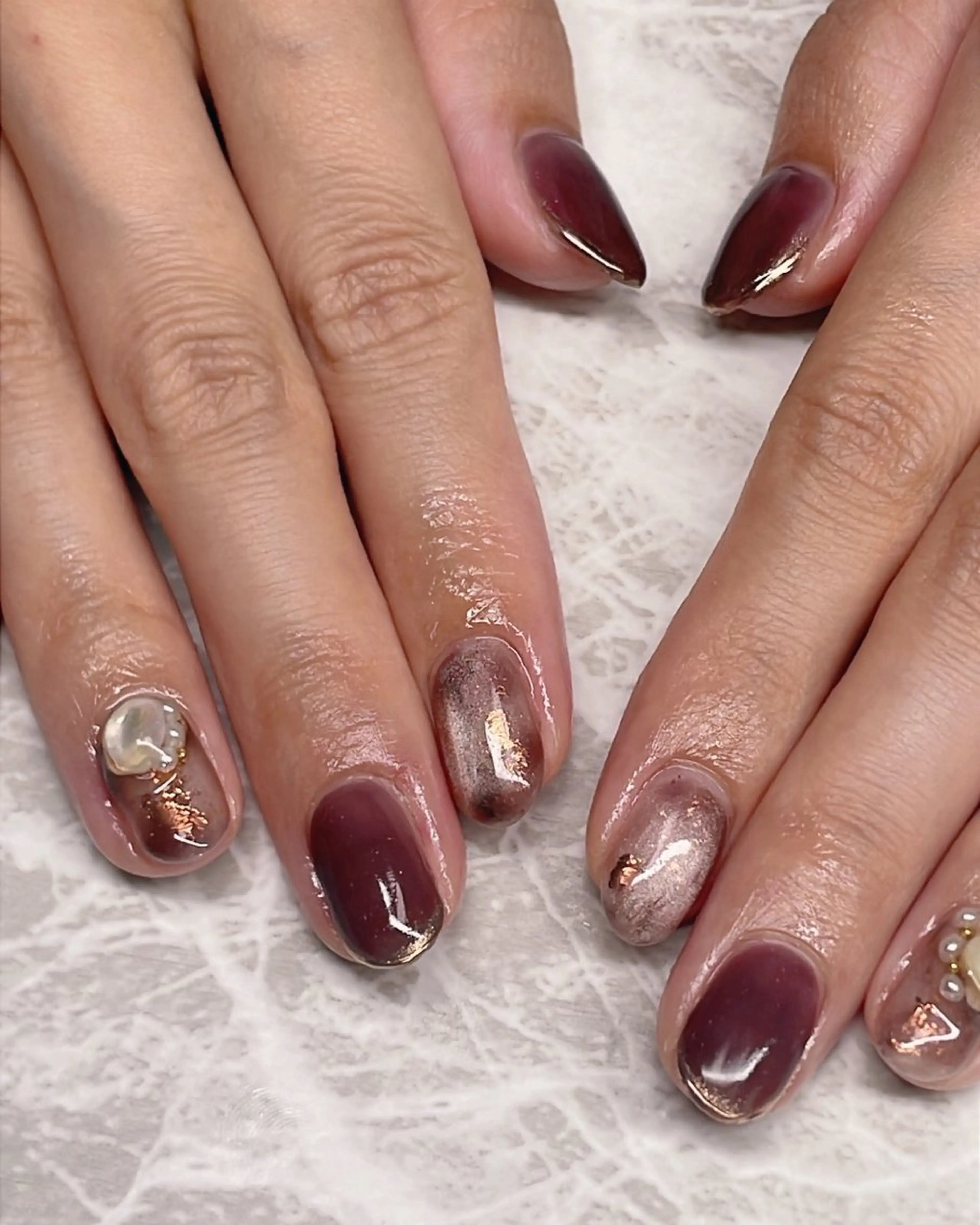 ネイル ハンドネイル 【LUCE】 maiのネイルデザイン