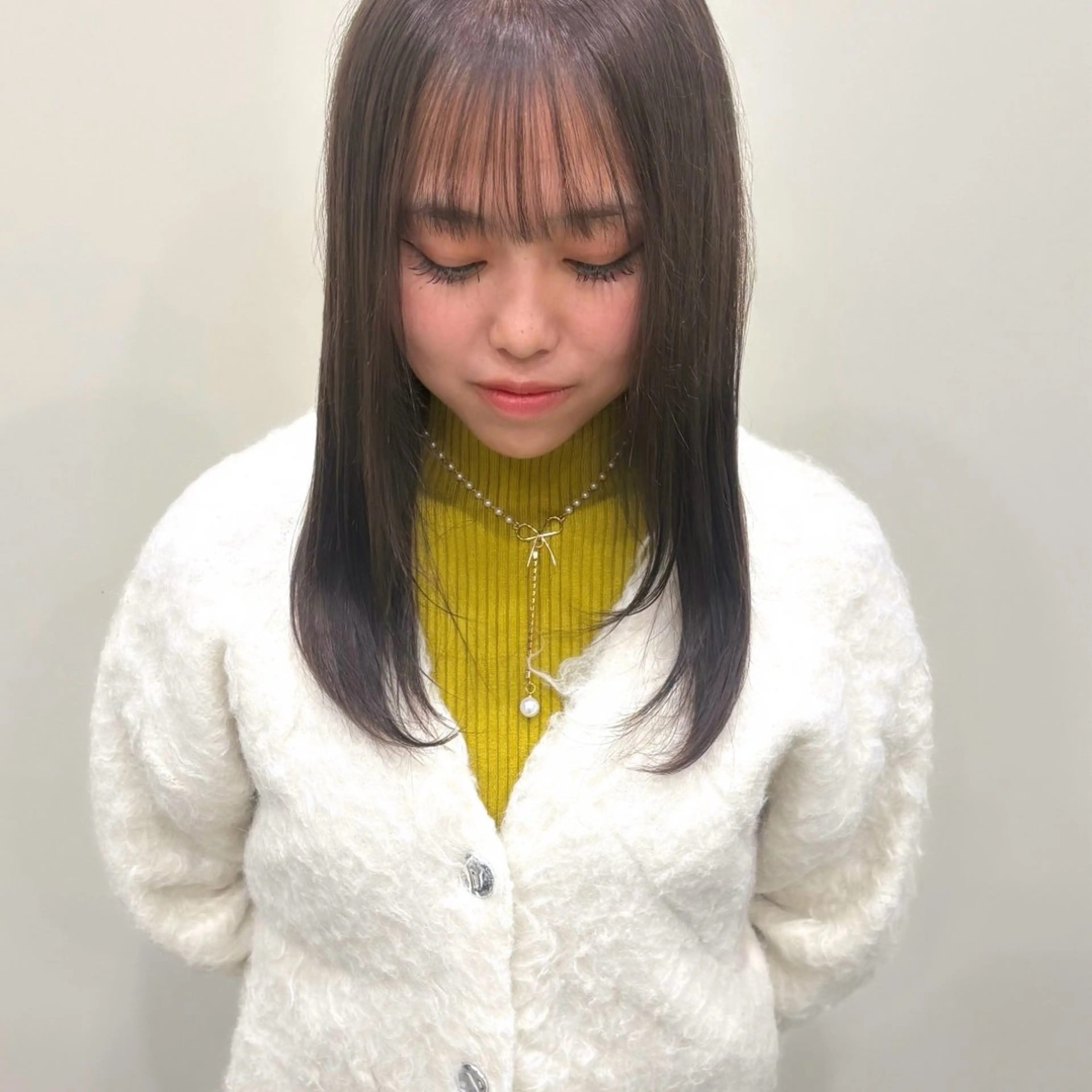 ロング カラー カット ヘアカラー トリートメント hana/艶髪 /透明感カラー🪞のヘアスタイル