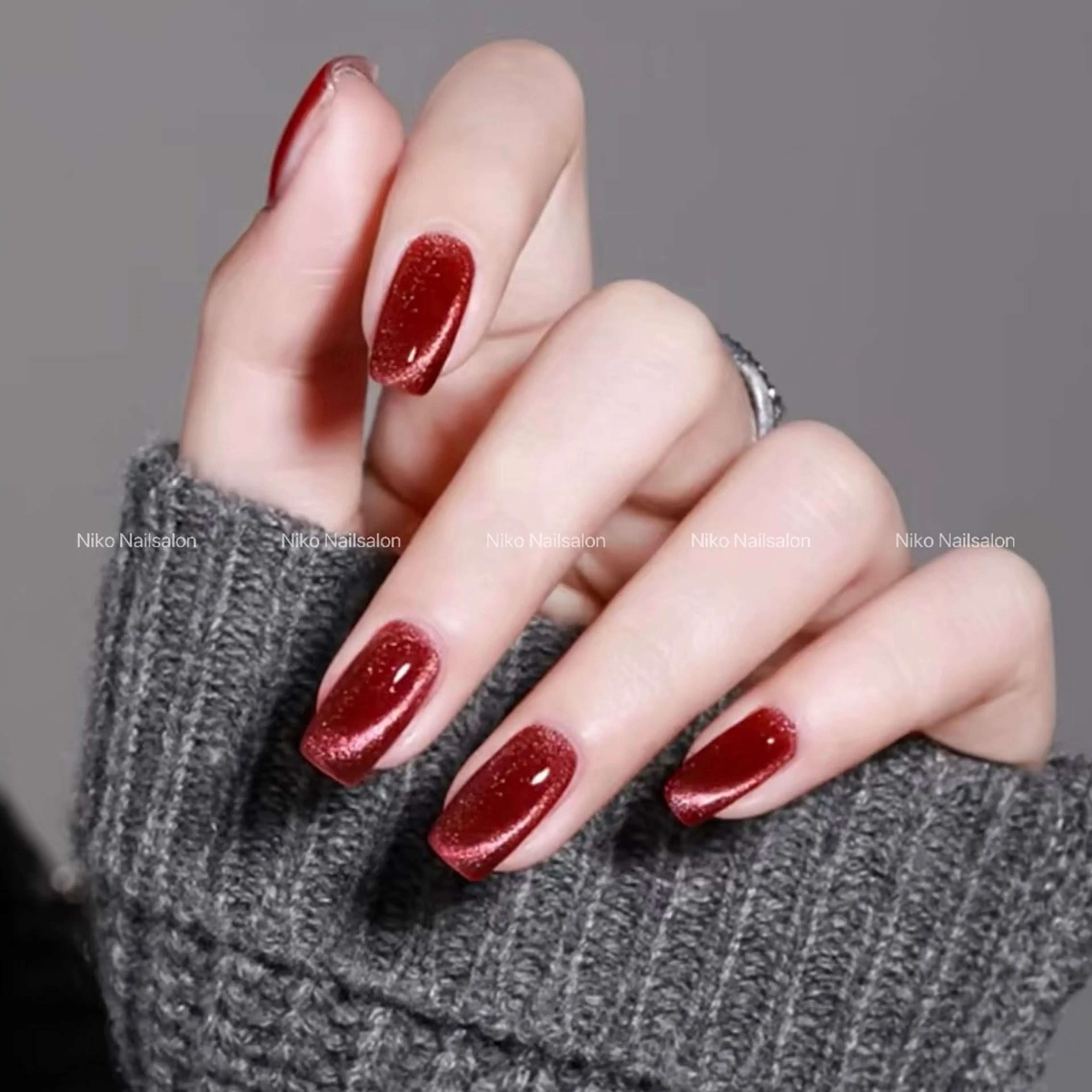 ネイル チークネイル 長さ出し フットネイル フレンチネイル ジェルネイル Nikoネイルサロン 高田馬場店のネイルデザイン