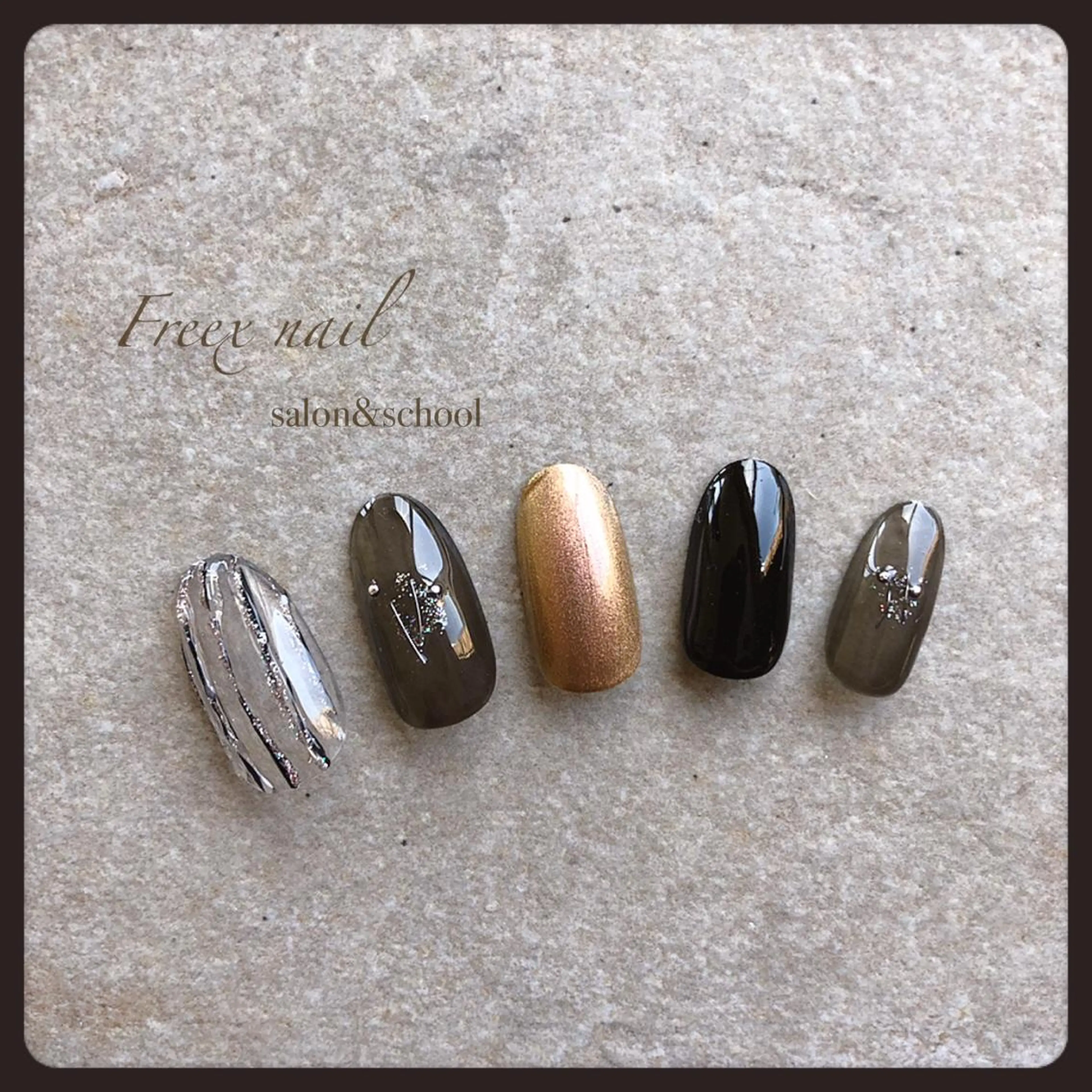 ネイル Freex nail所属・freex nail /ニュアンス/個性派のネイルデザイン