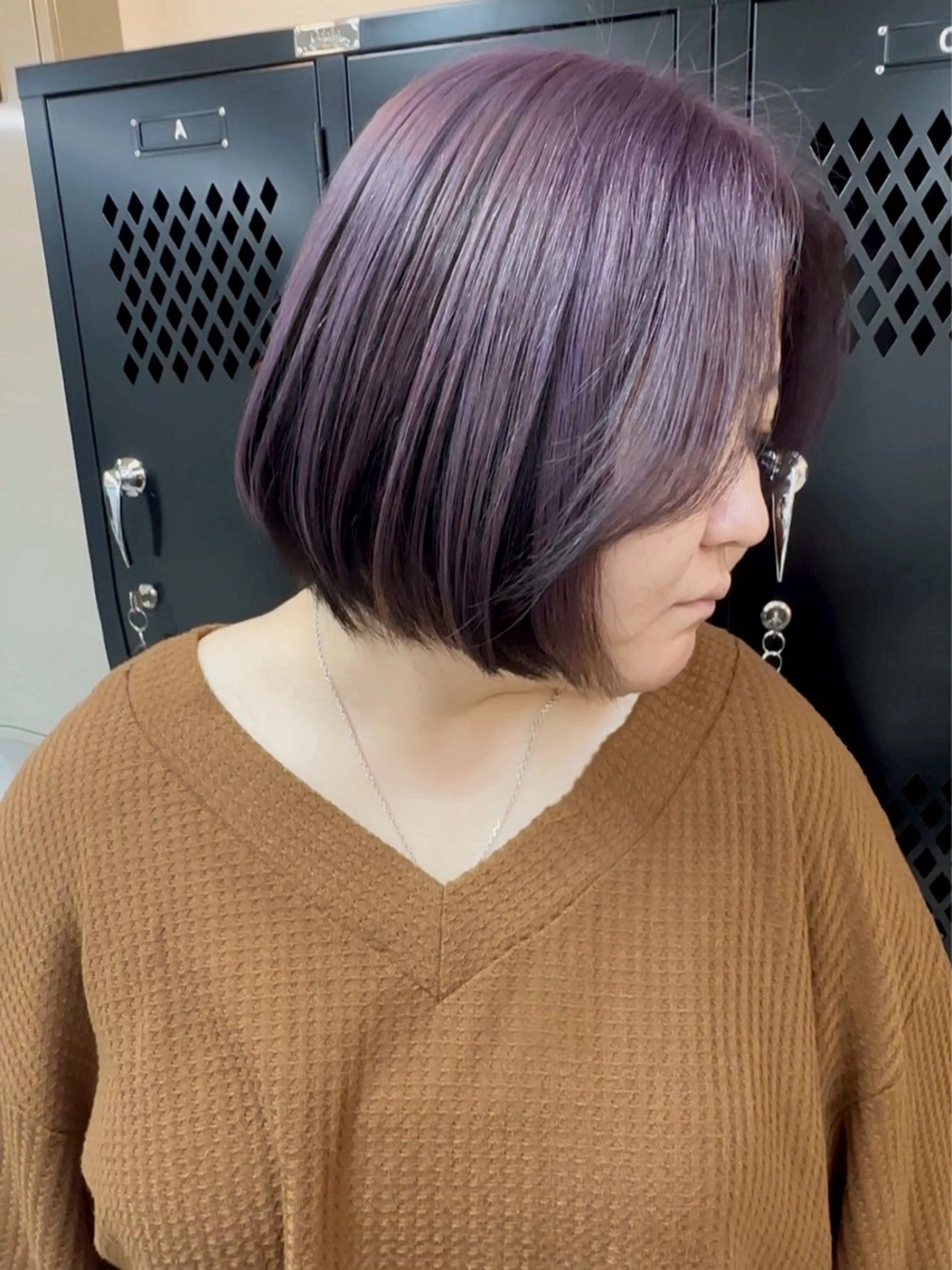 ショート ヘアカラー 柏井 陽菜のヘアスタイル