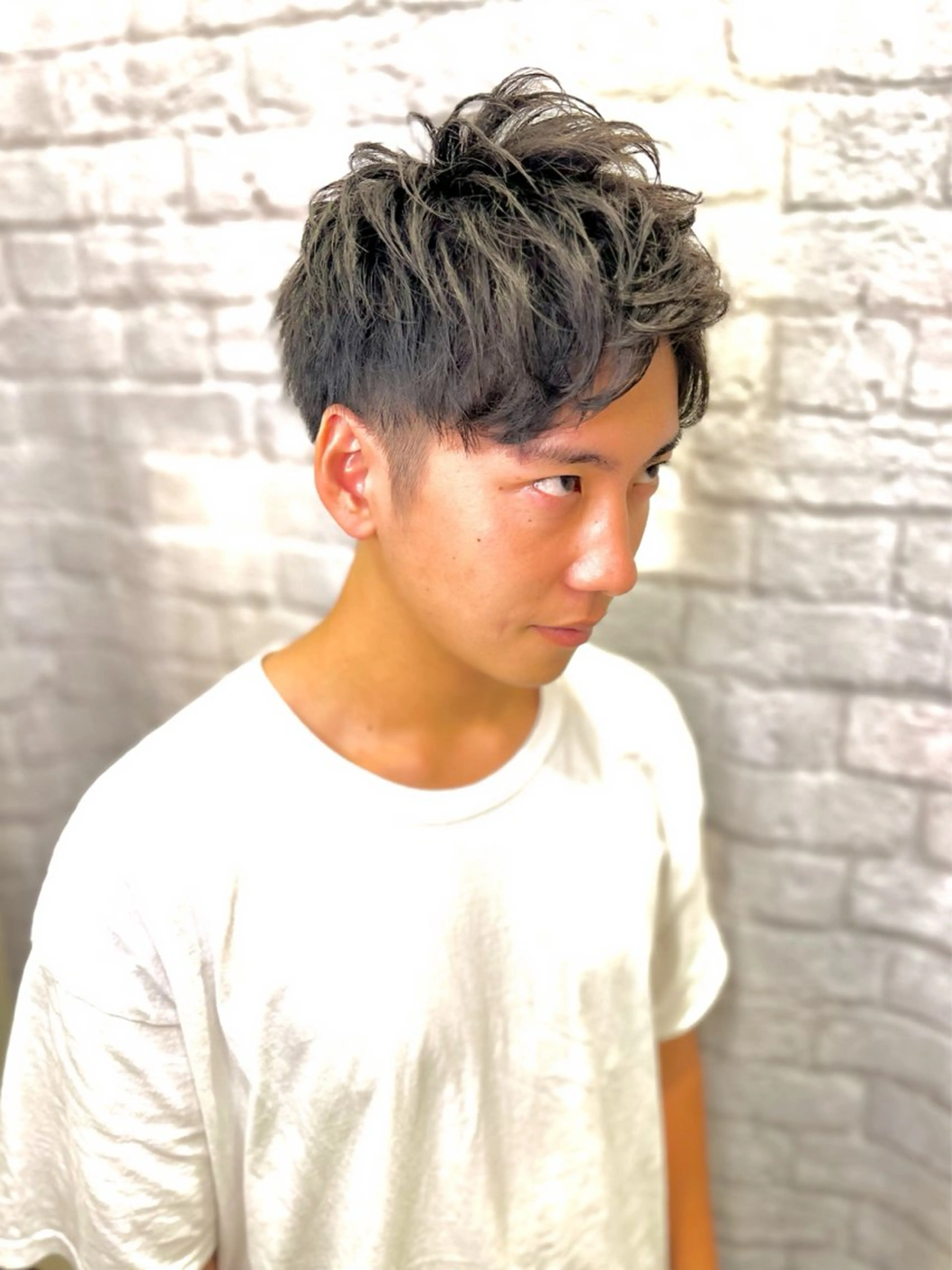 ショート ショートヘア カット パーマ ヘアセット 赤坂barber 古澤慶一郎【モテ髪】のヘアスタイル