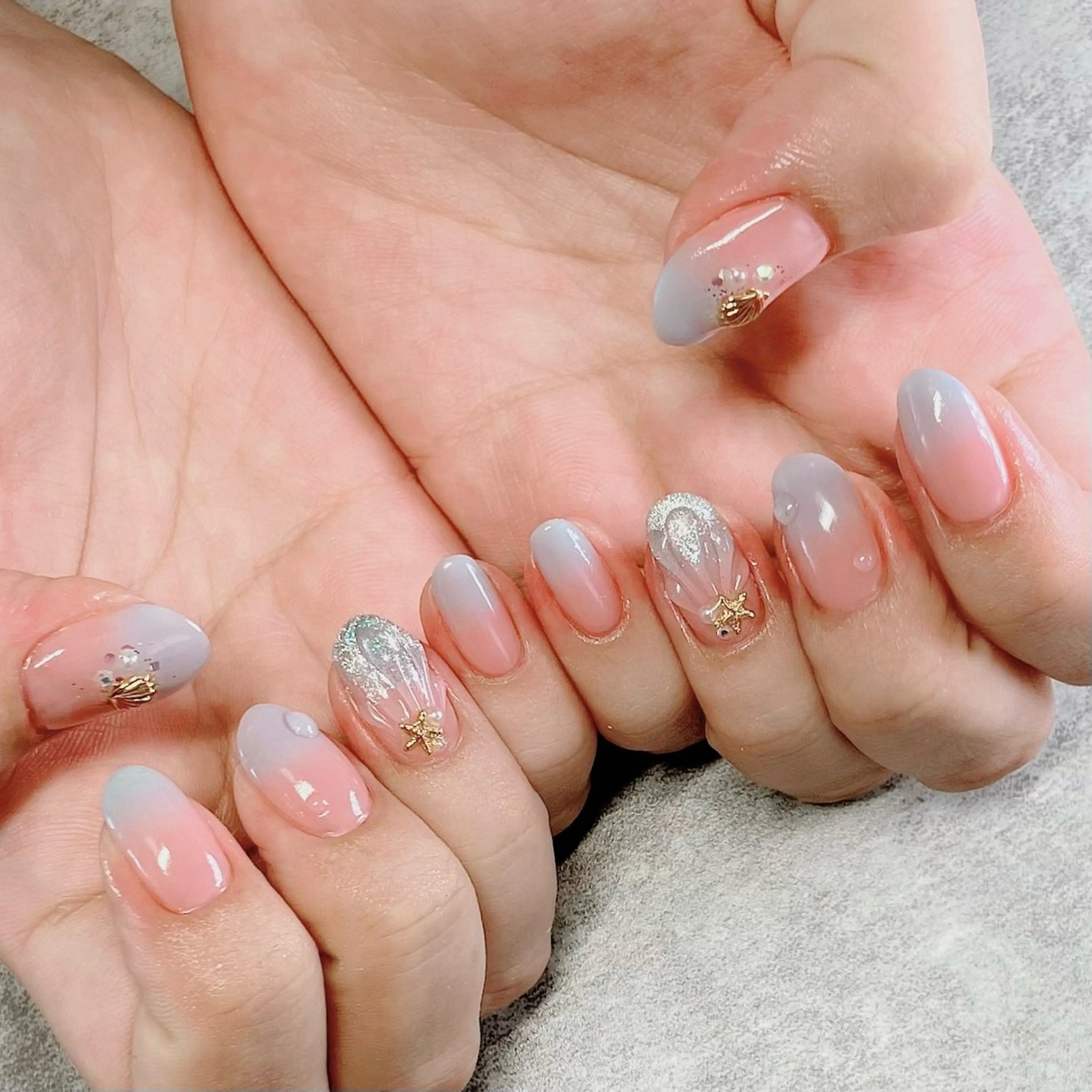 ネイル ハンドネイル ハンドケア haleyume所属・shino🌟 痛ネイルのネイルデザイン