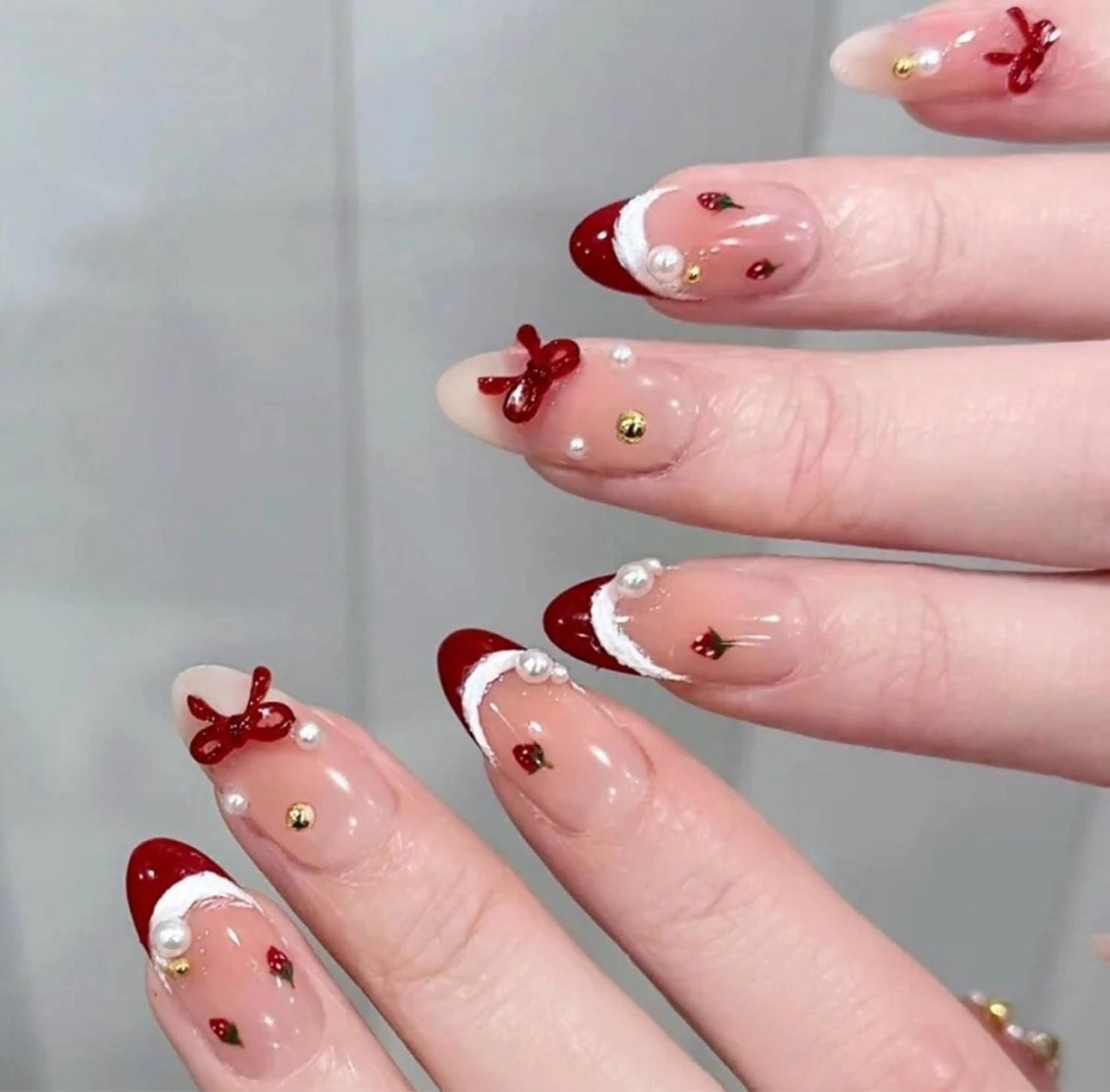 ネイル アートネイル 成人式 ジェルネイル ニュアンスネイル ネイルチップ Kora Nailのネイルデザイン