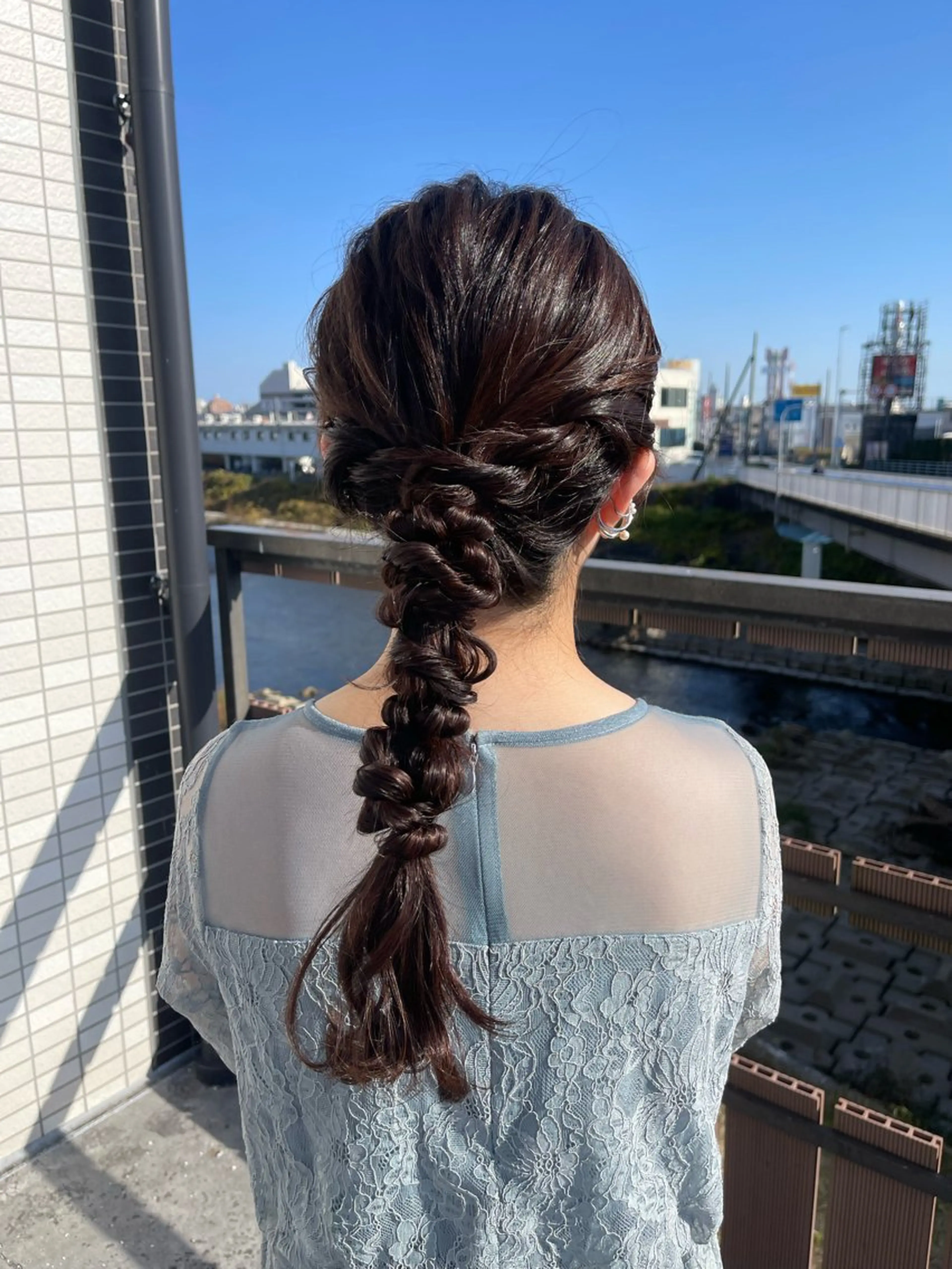 ロング ヘアアレンジ ヘアセット Felice Erikaのヘアスタイル