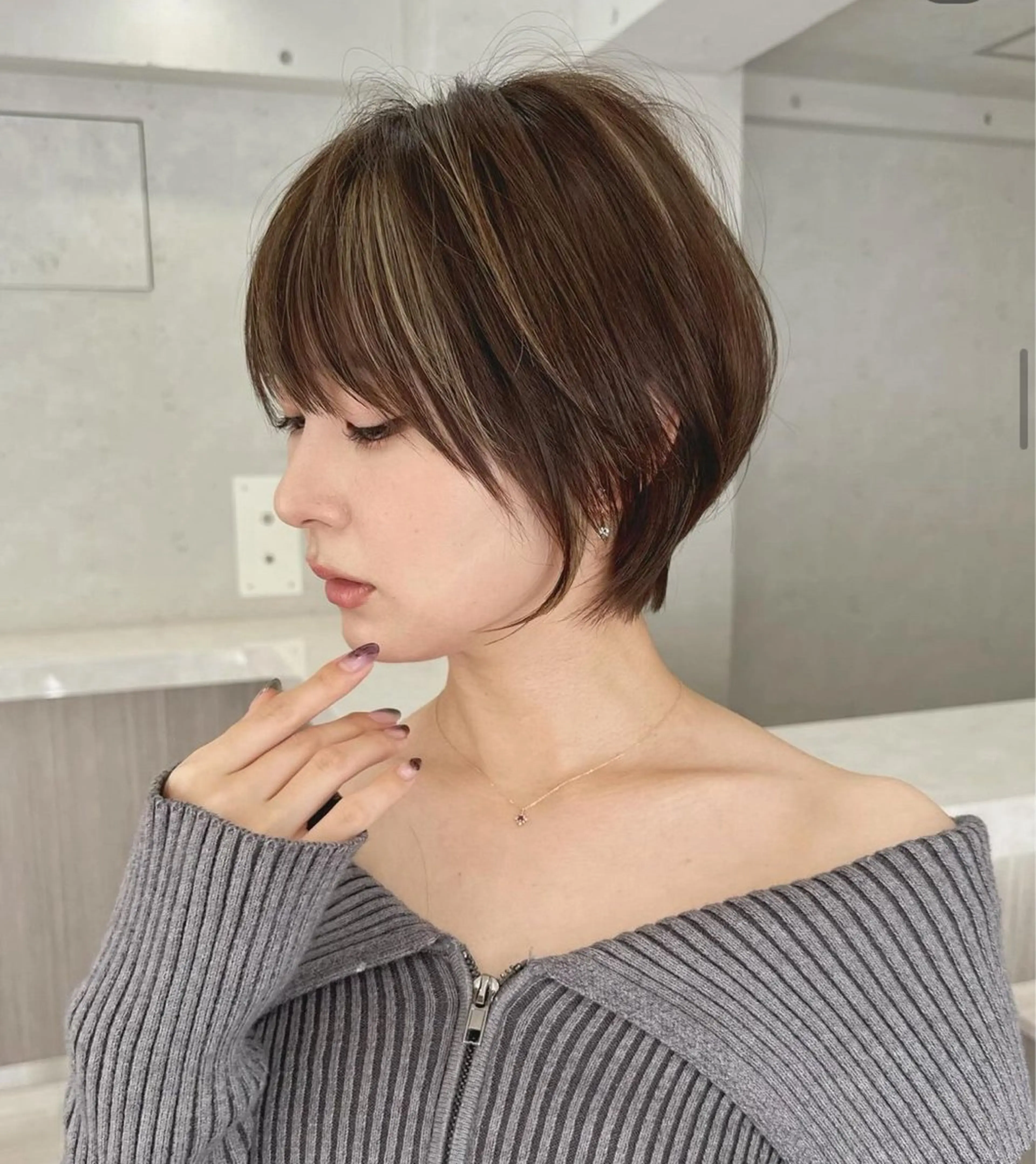 ショート 美髪×縮毛矯正 水上真由美😘のヘアスタイル