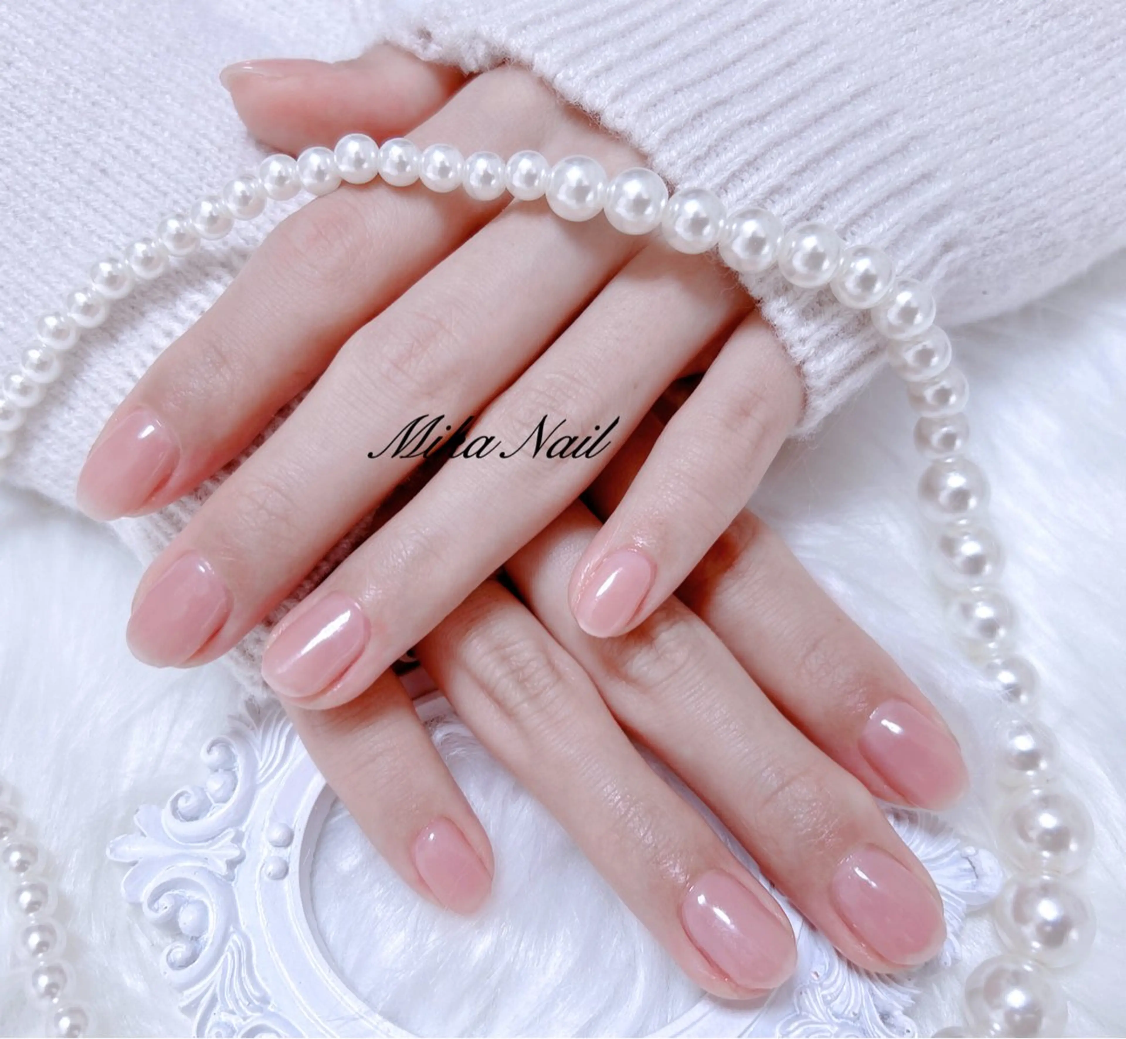 ネイル ワンカラーネイル Mika Nailのネイルデザイン