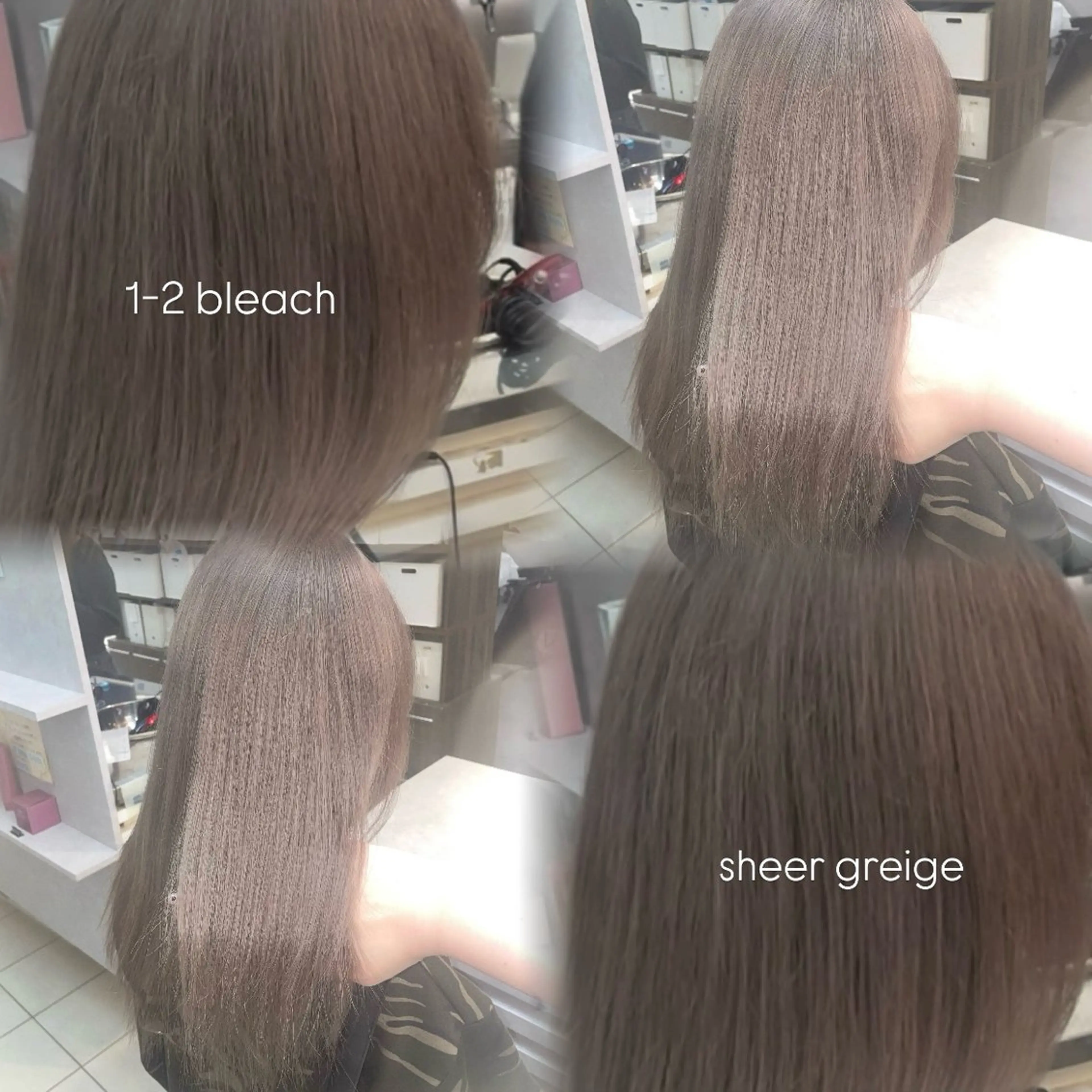 ミディアム ダブルカラー/ブリ ーチ🪽minoriのヘアスタイル