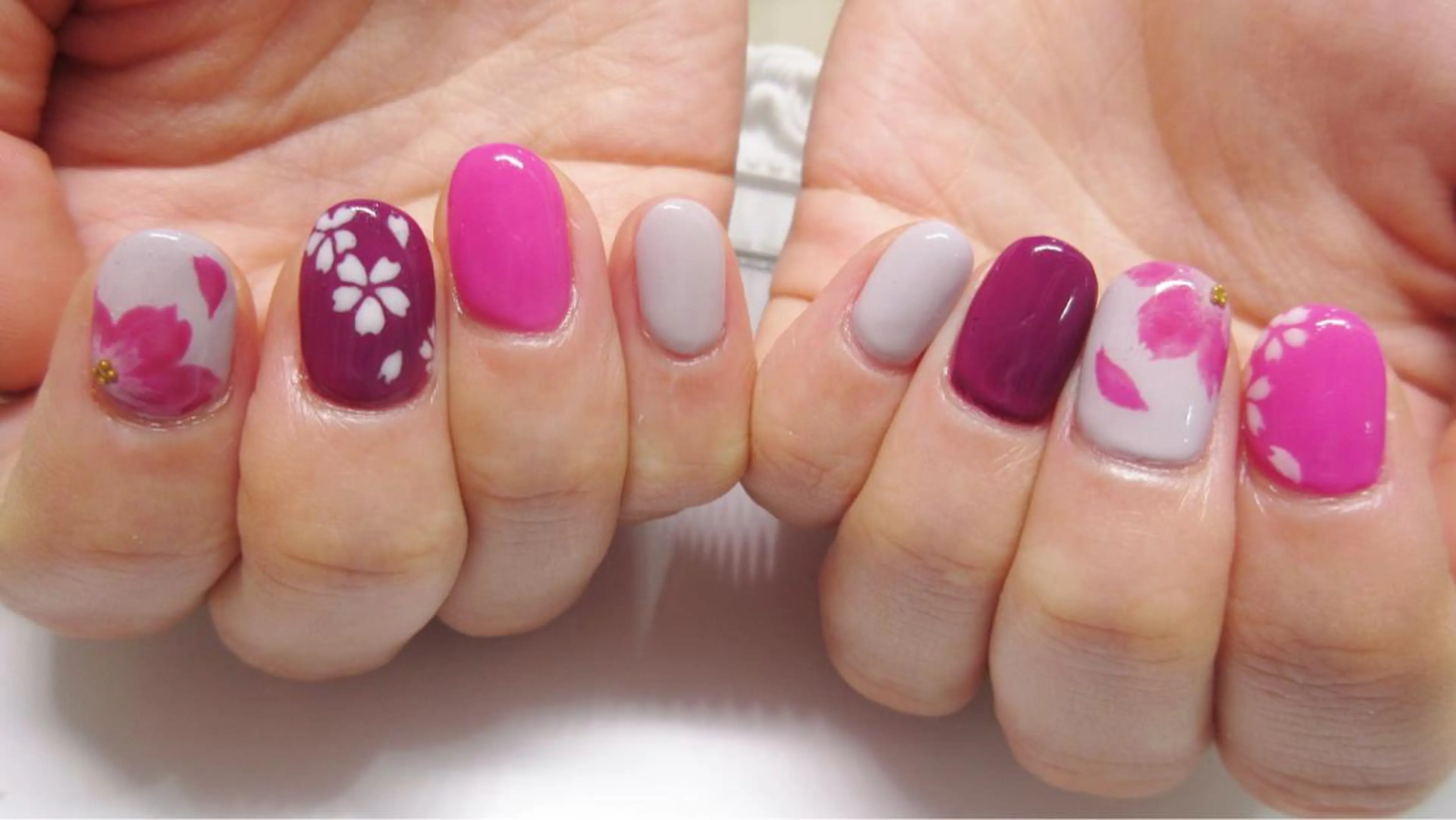 ネイル nail salon en familleのネイルデザイン