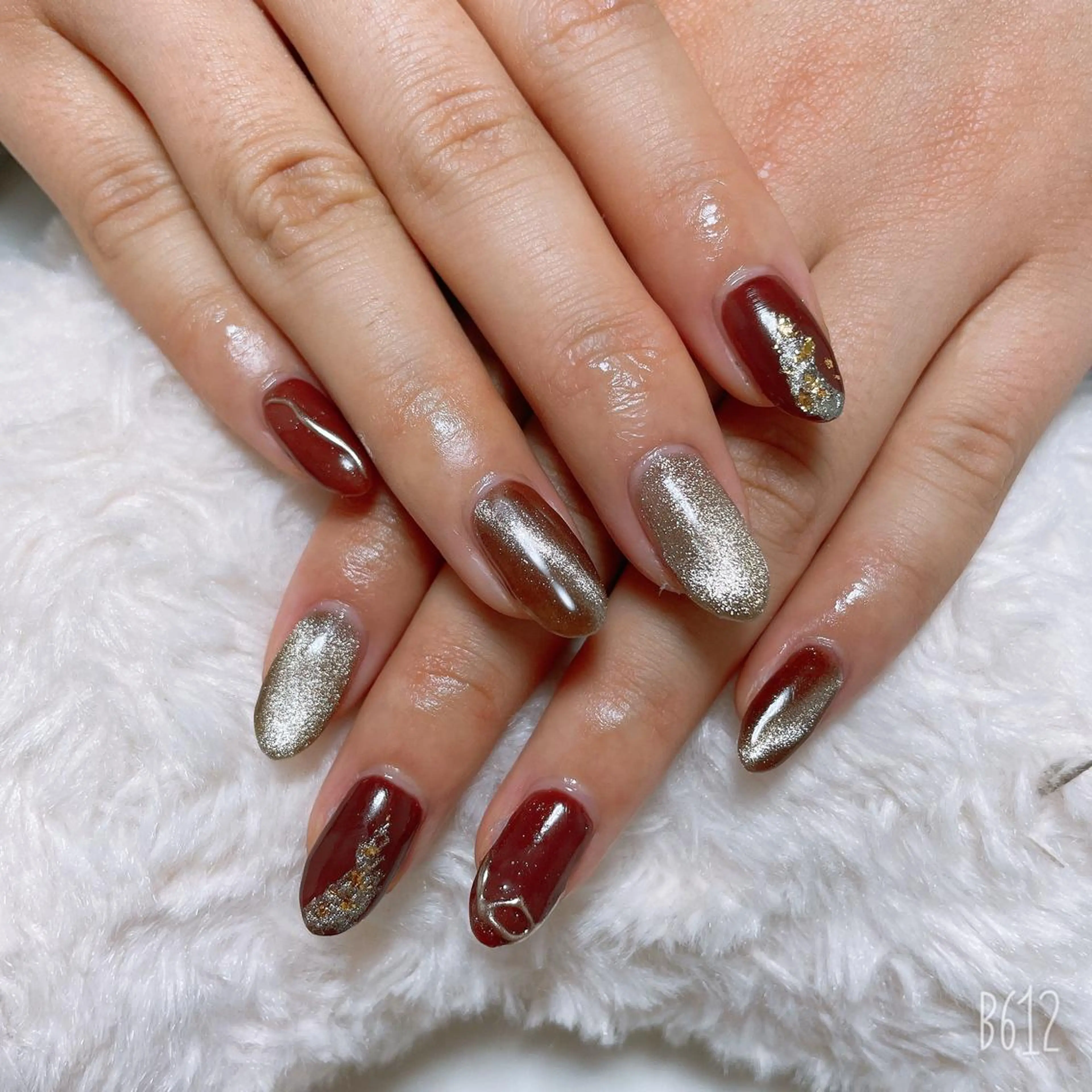 ネイル The Best Beauty受付担当のヘアスタイル